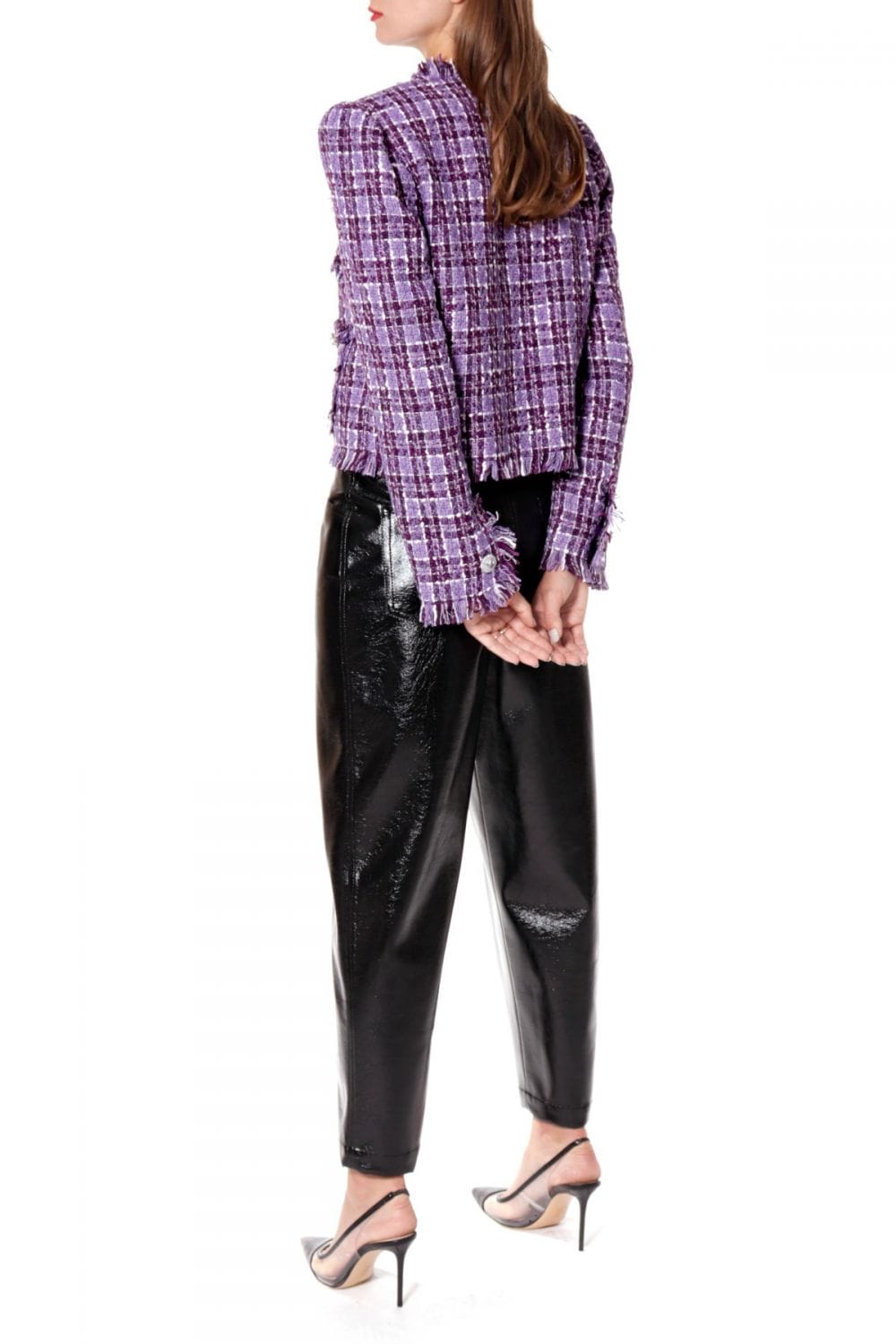 Blazer Valentina Royal Lilac in Purple made by HALEWSKI