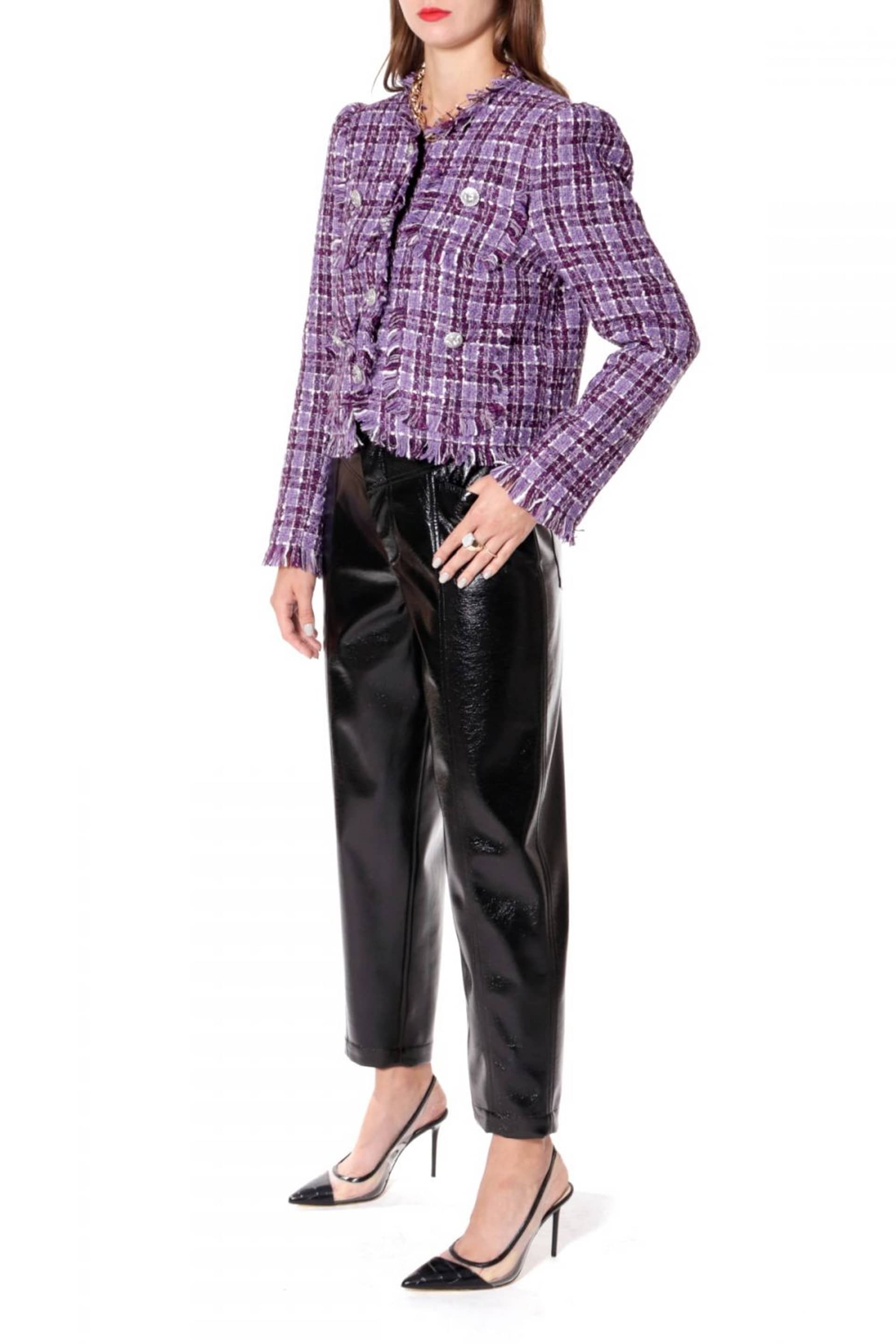 Blazer Valentina Royal Lilac in Purple made by HALEWSKI