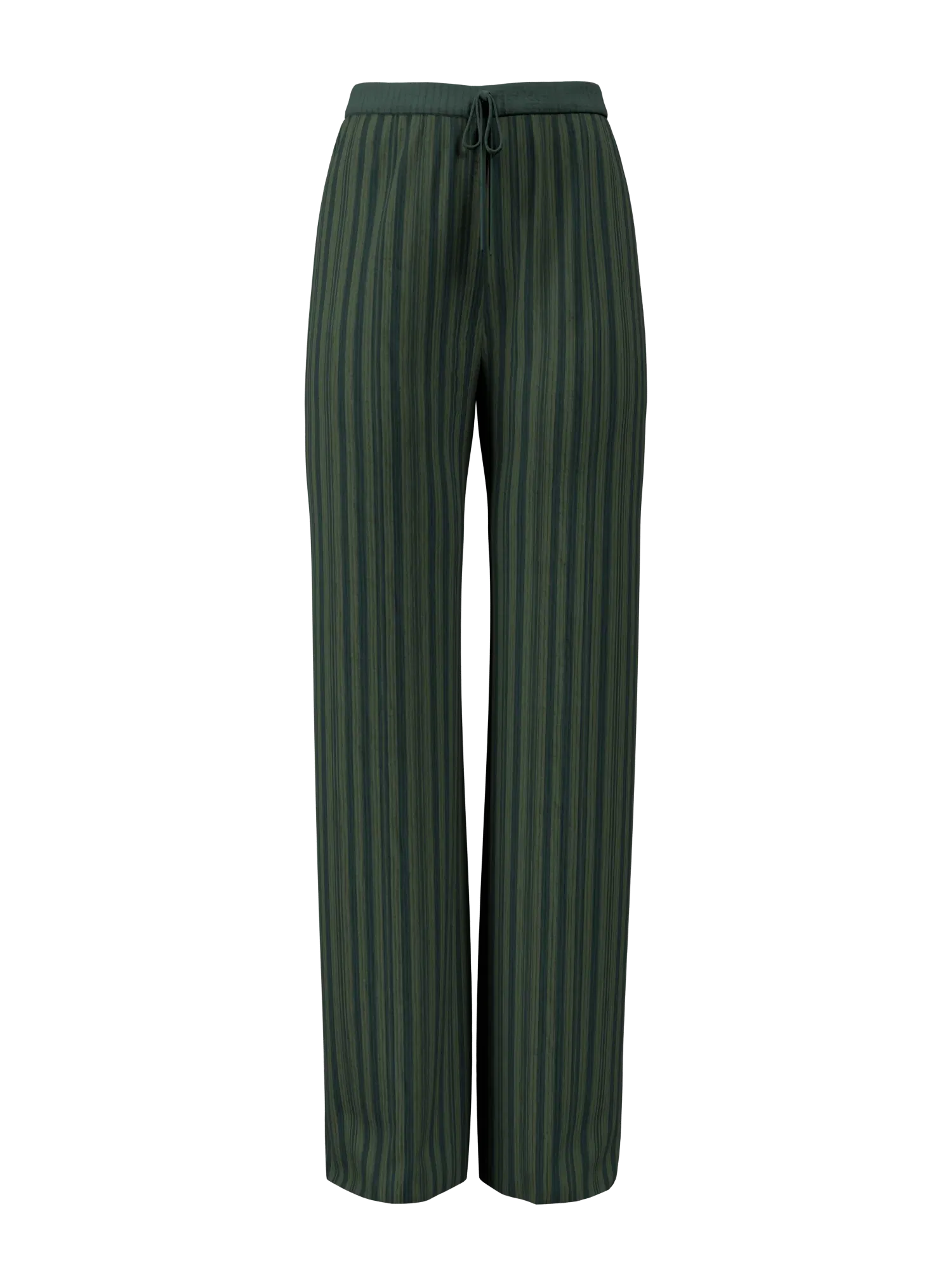 AYO KNIT PANTS - GREEN made by Andrea Iyamah