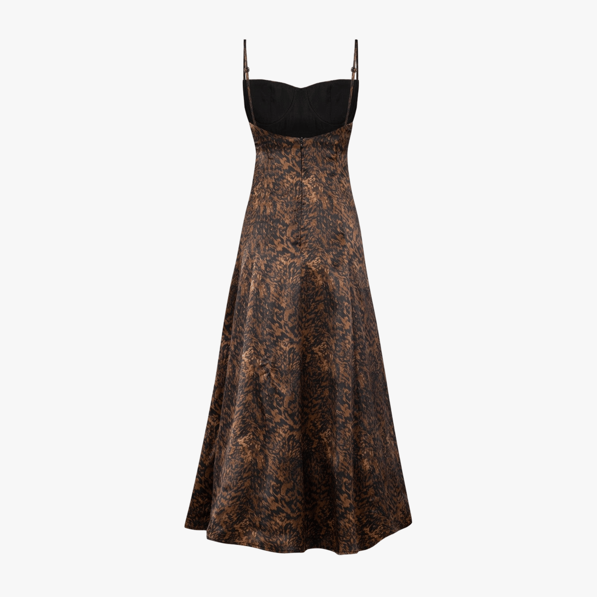 YOUR *ITCH SILK DRESS - LEOPARD made by PCFG
