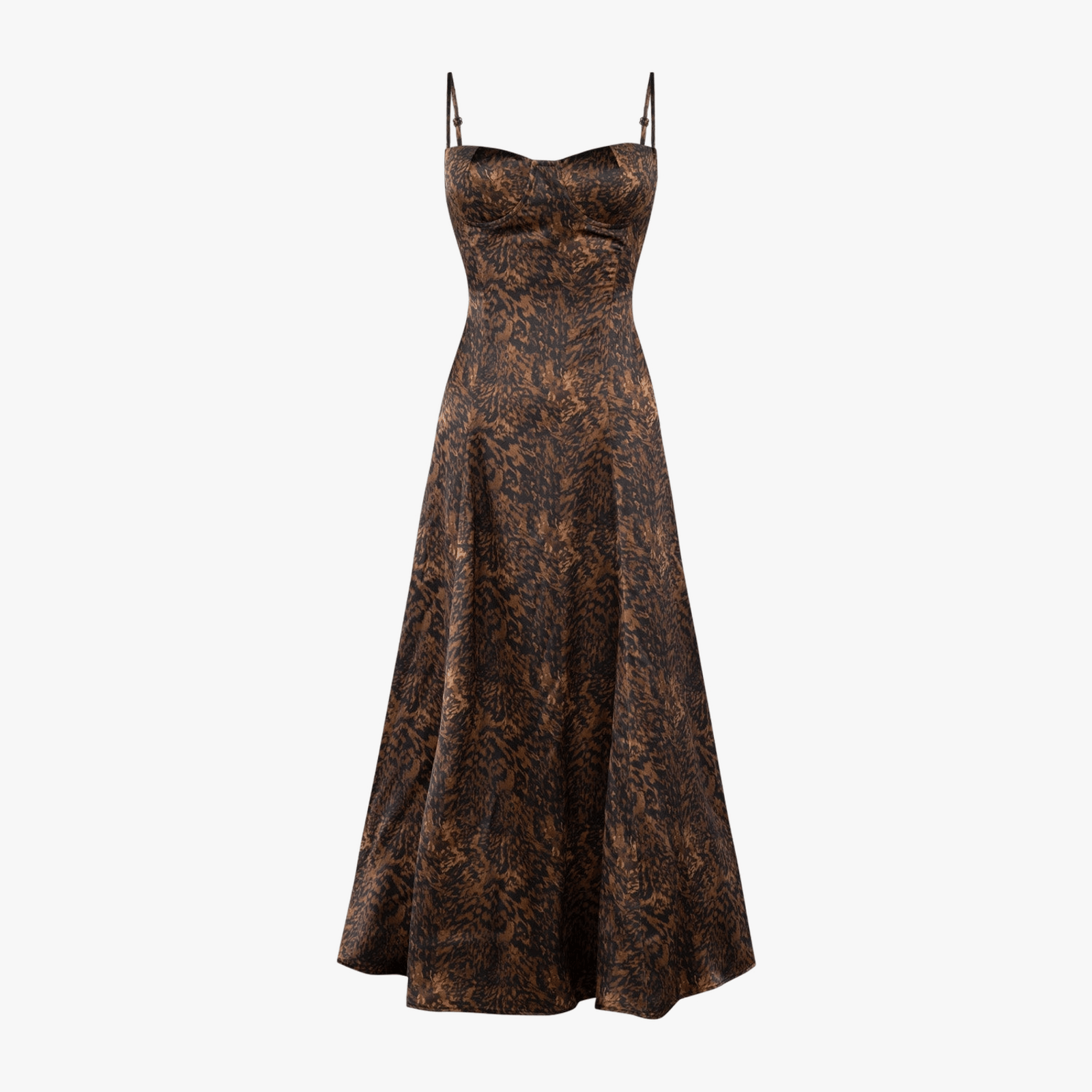 YOUR *ITCH SILK DRESS - LEOPARD made by PCFG