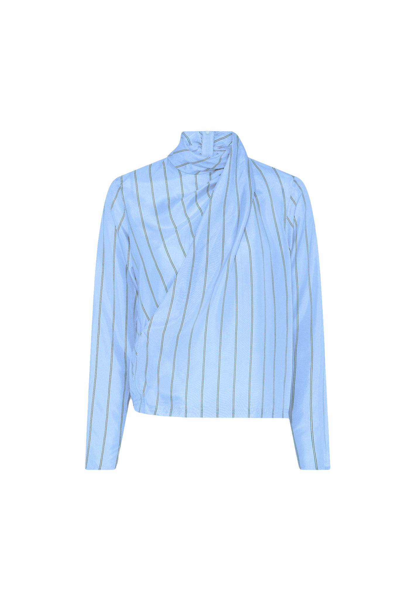 Chelsea Blouse - Blue Stripe in Blue made by HERSKIND