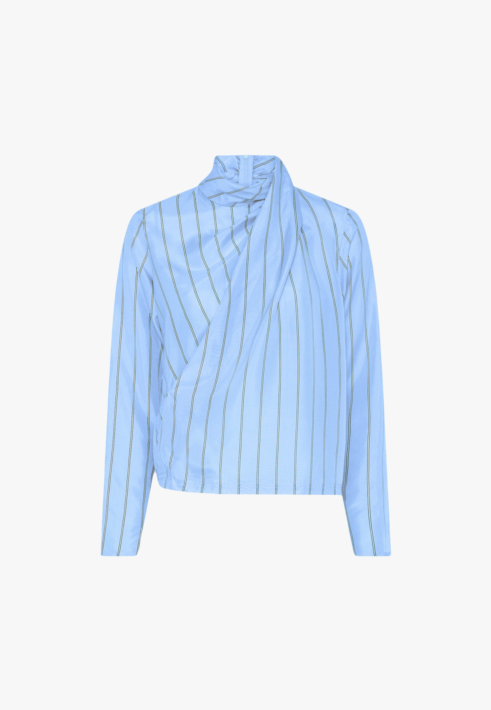 Chelsea Blouse - Blue Stripe in Blue made by HERSKIND