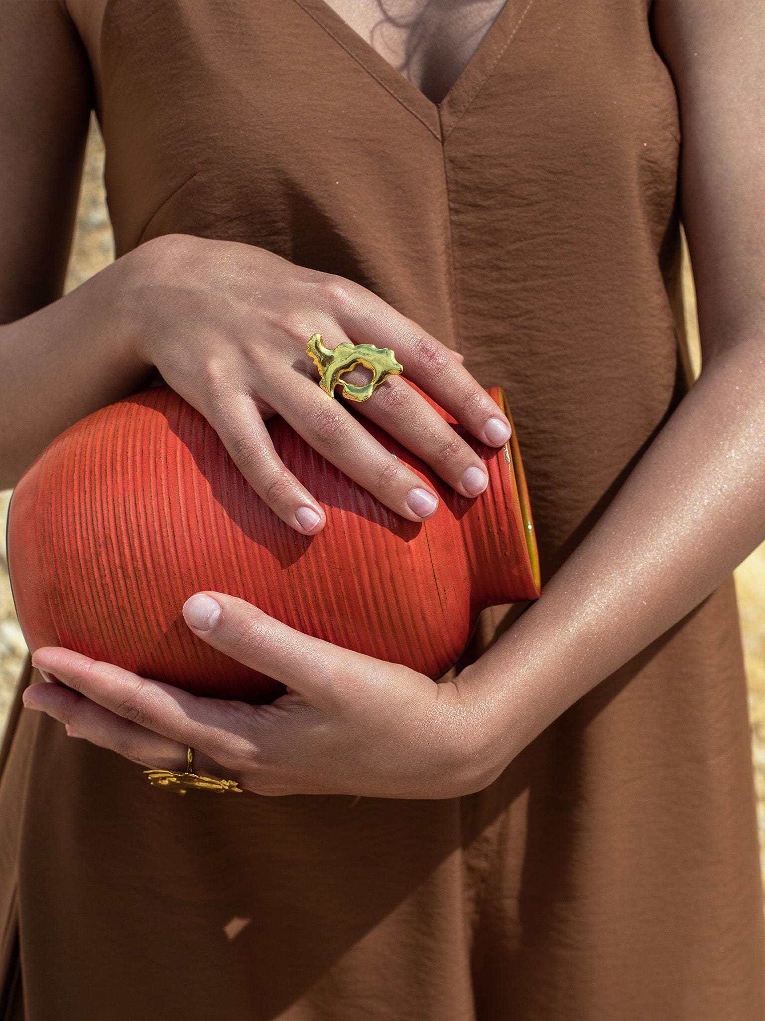 Euphoria Universe Ring Gold in Gold made by Eva Remenyi