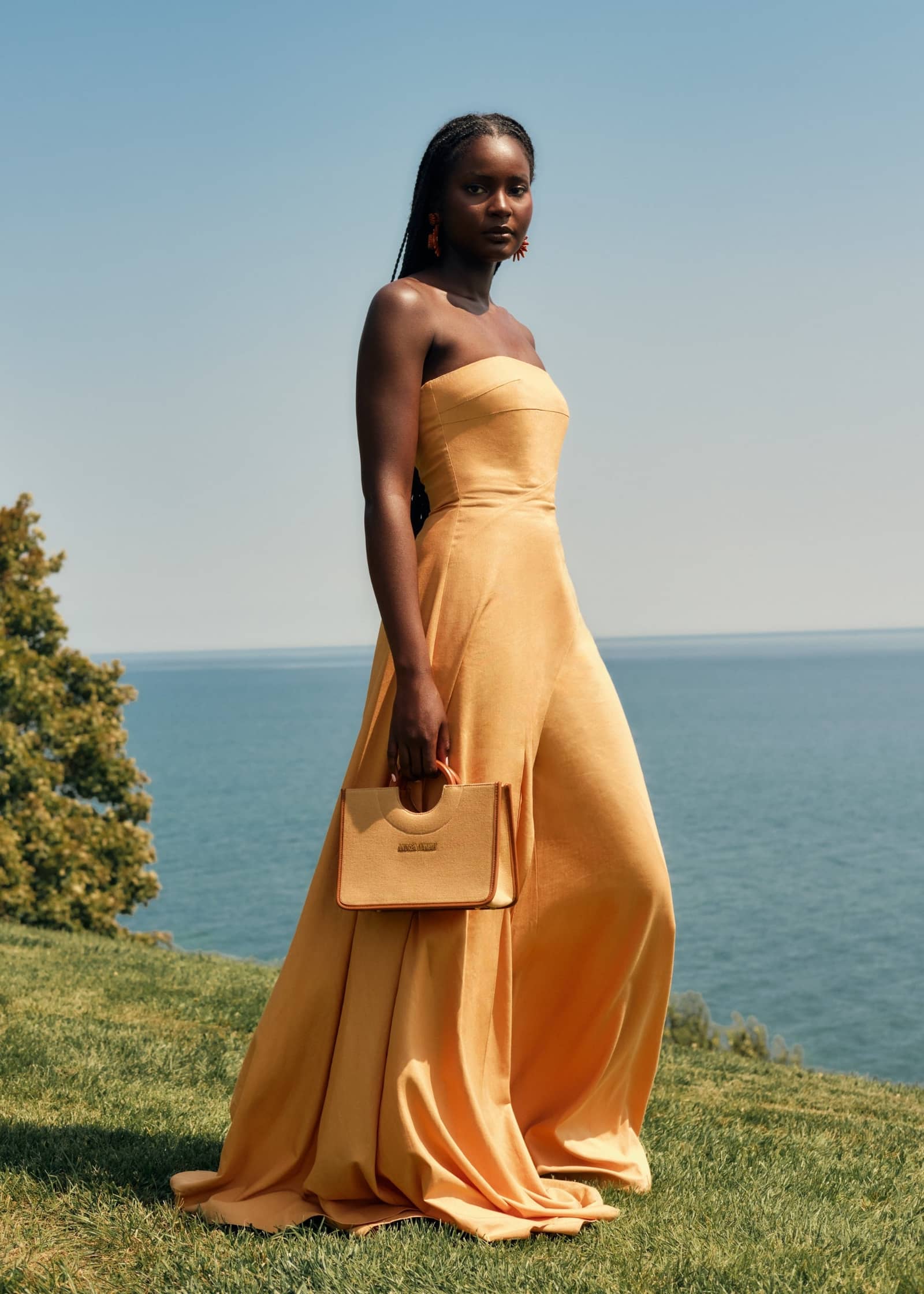 FORA TOP - MUSTARD made by Andrea Iyamah