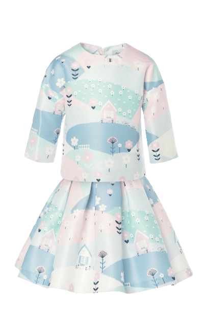 Pastel Grasse Outfit | 2 Pieces made by Mama Luma
