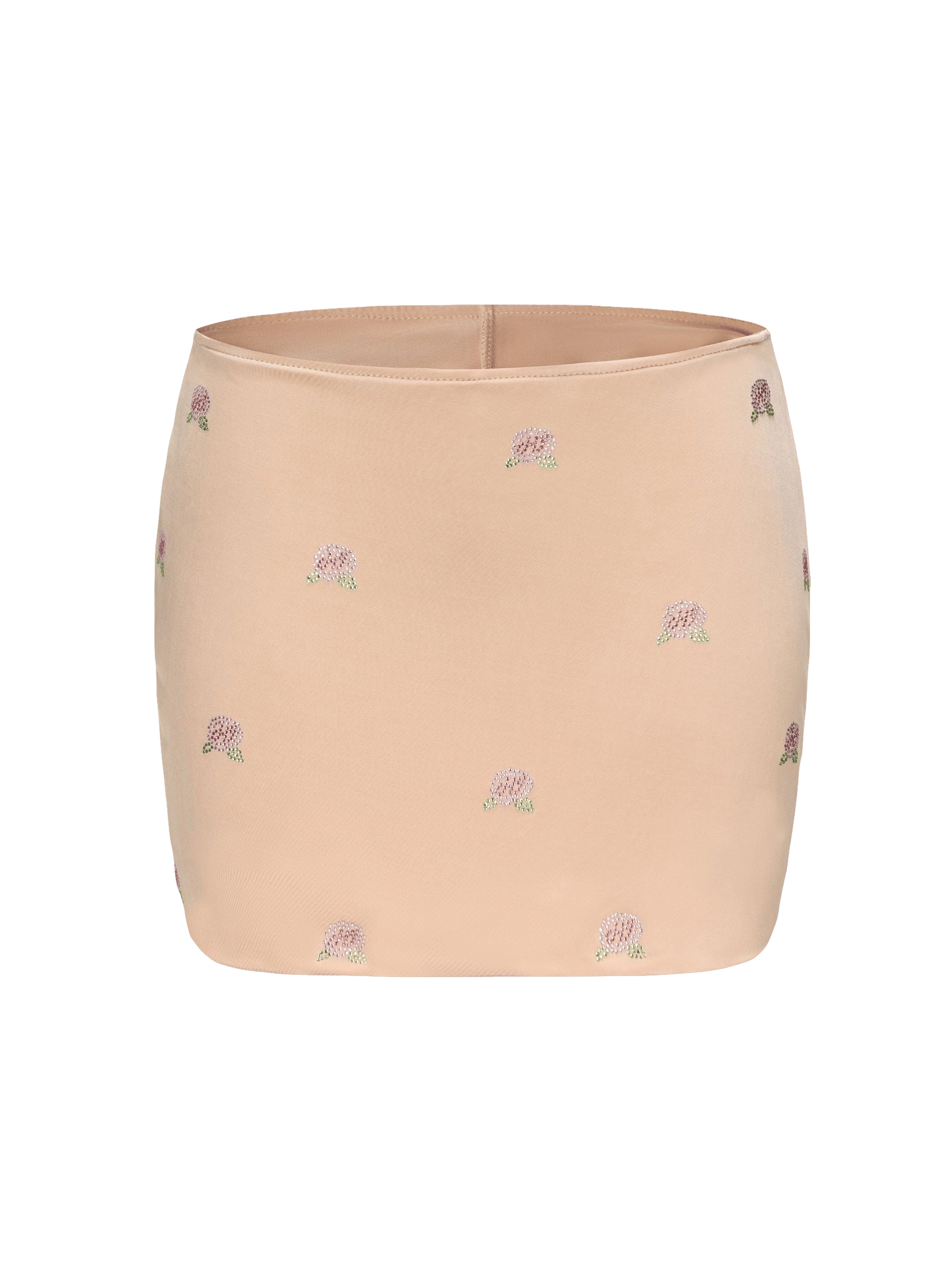 Rosana Embroidered Skirt (Tan) (Final Sale) in Beige made by Nana Jacqueline