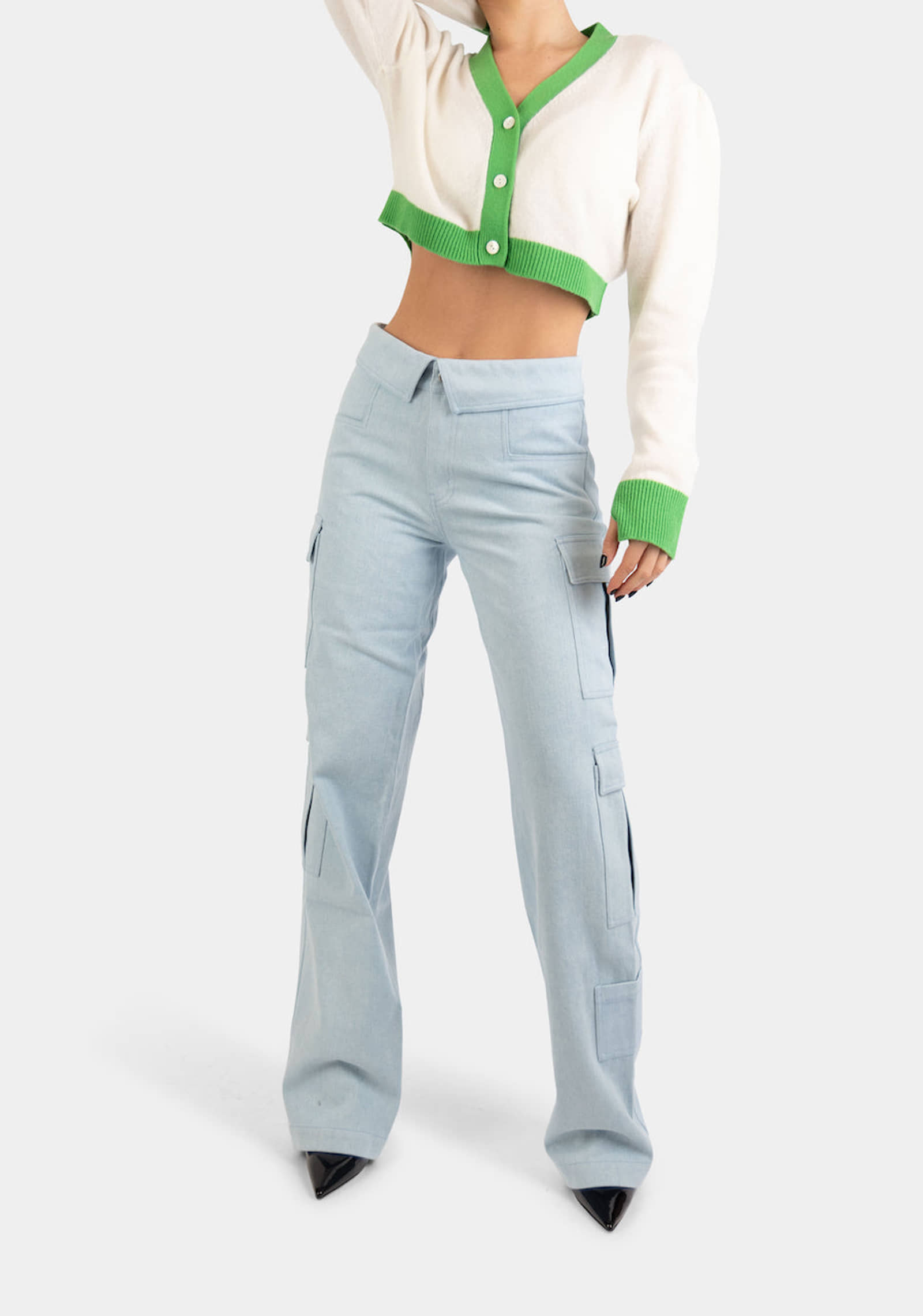 Cropped Cardigan made by CLOEYS