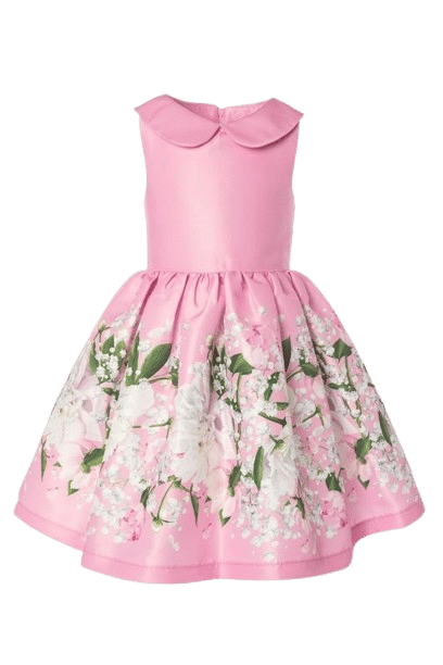 Malibu Flowers Dress made by Mama Luma