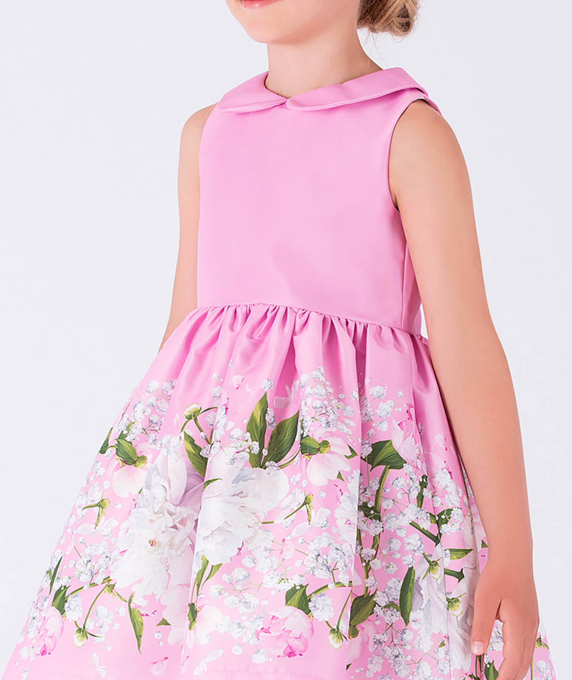 Malibu Flowers Dress made by Mama Luma