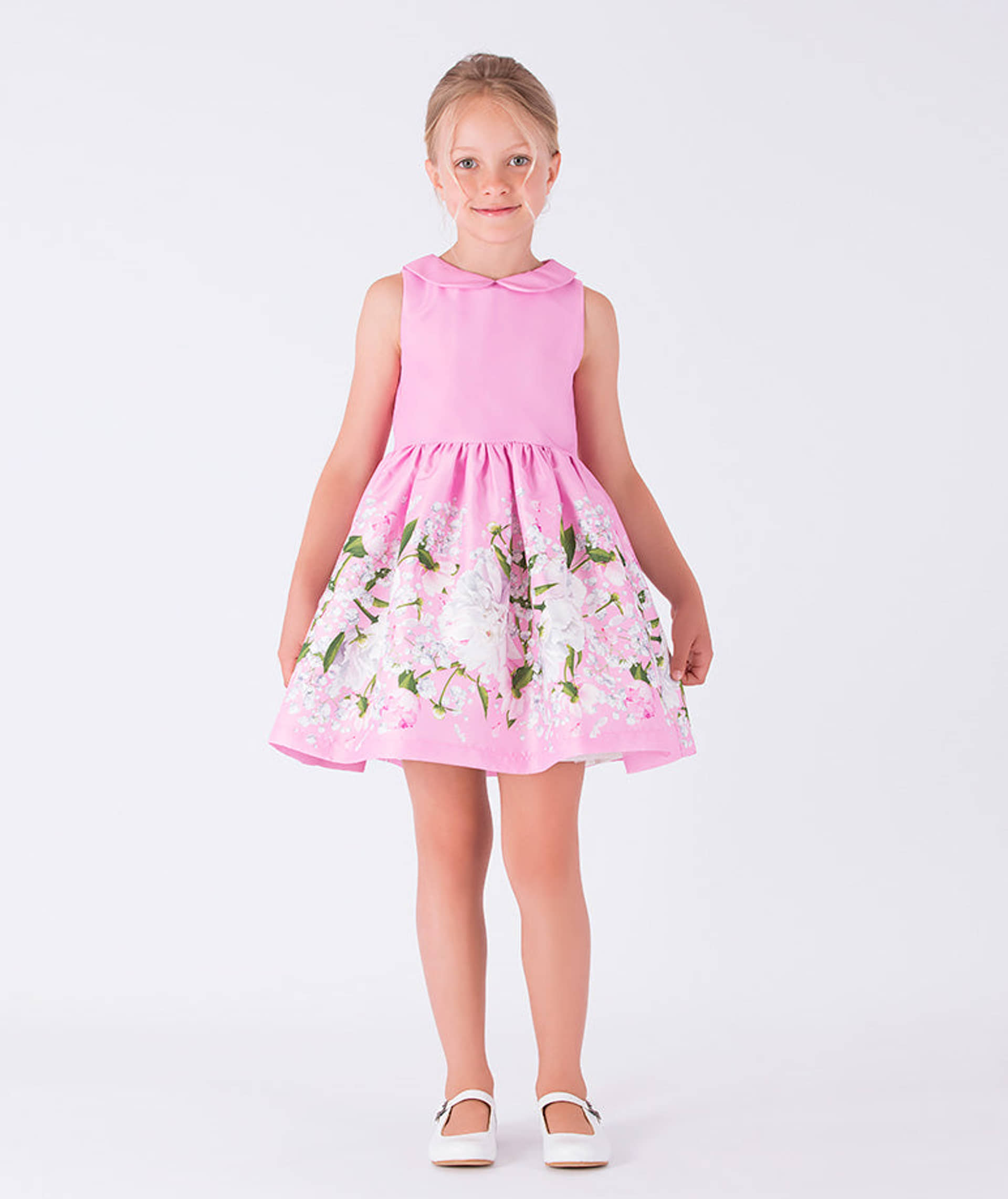 Malibu Flowers Dress made by Mama Luma