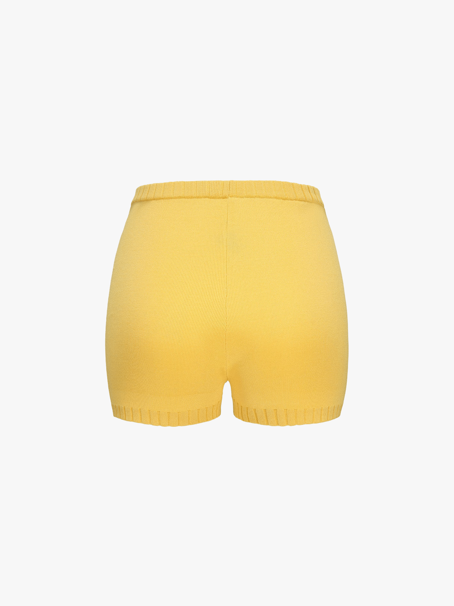 Kennedy Knit Shorts (Yellow) made by Nana Jacqueline