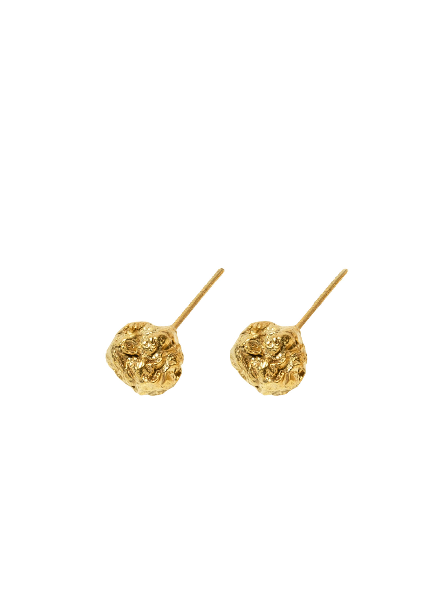 Archaic Stud Earrings Gold in Gold made by Eva Remenyi