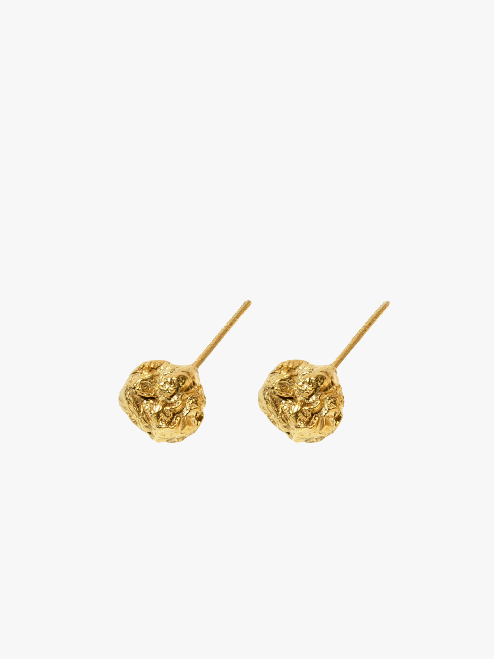 Archaic Stud Earrings Gold in Gold made by Eva Remenyi
