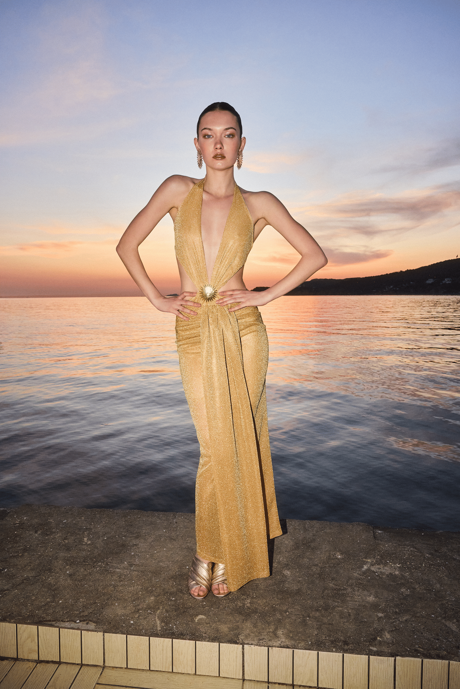 Little Mermaid Skirt - Gold made by Gigii's