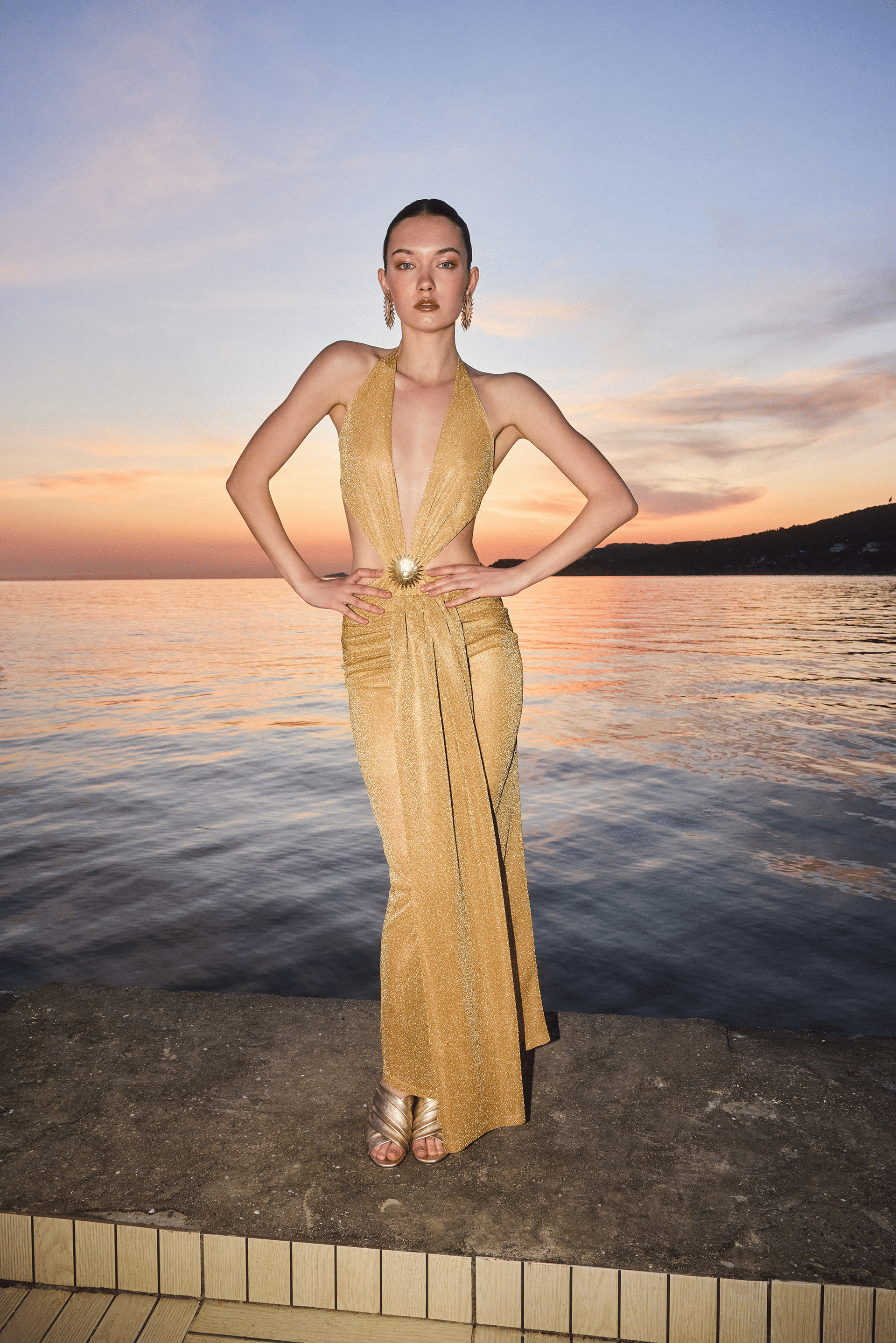 Little Mermaid Skirt - Gold made by Gigii's