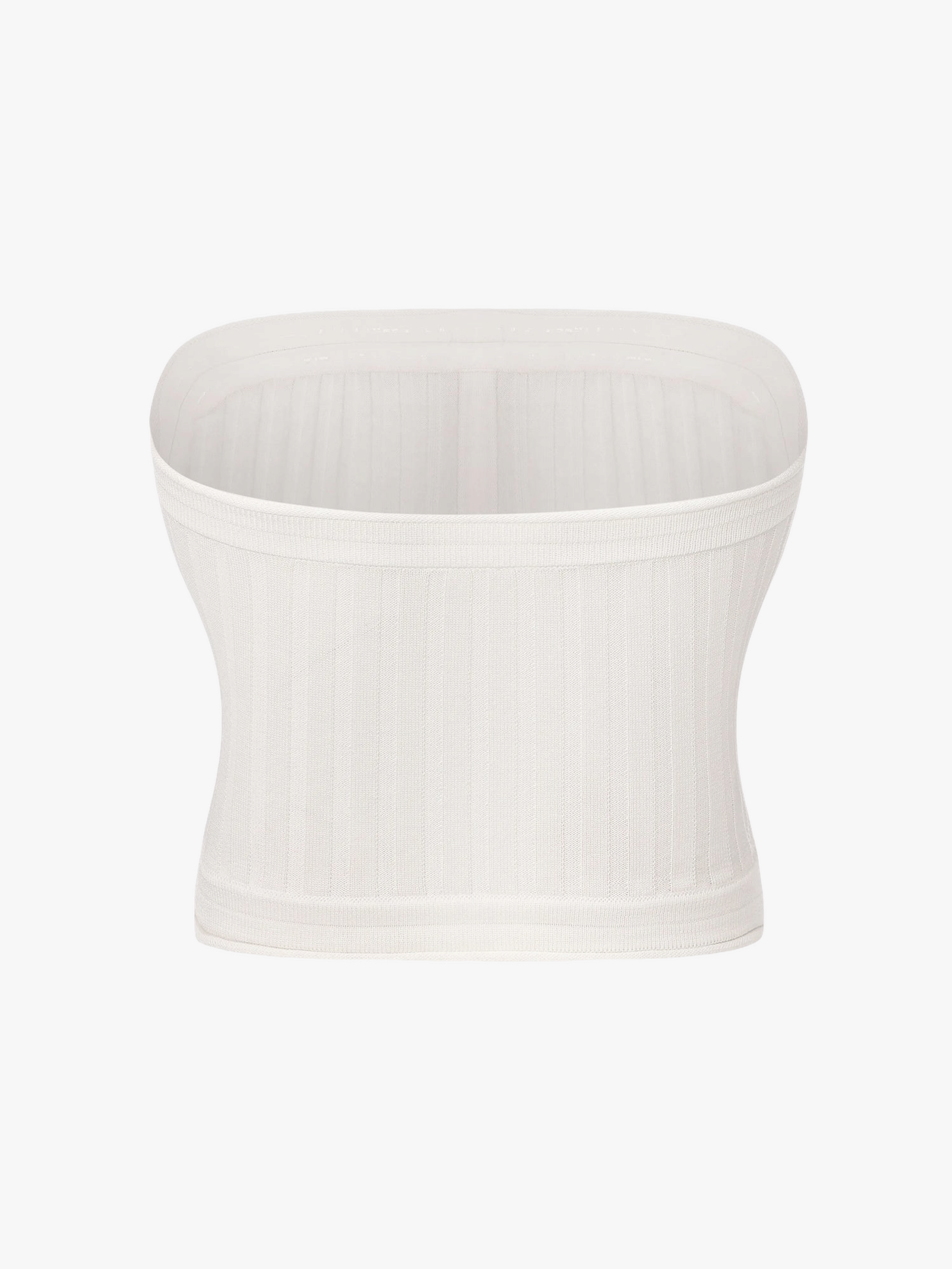 Tessa White Knit Tube Top made by Nana Jacqueline