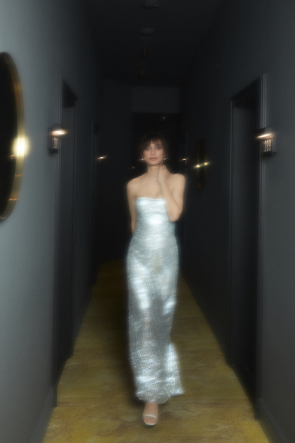 Maxi Shiny Dress made by Guranda