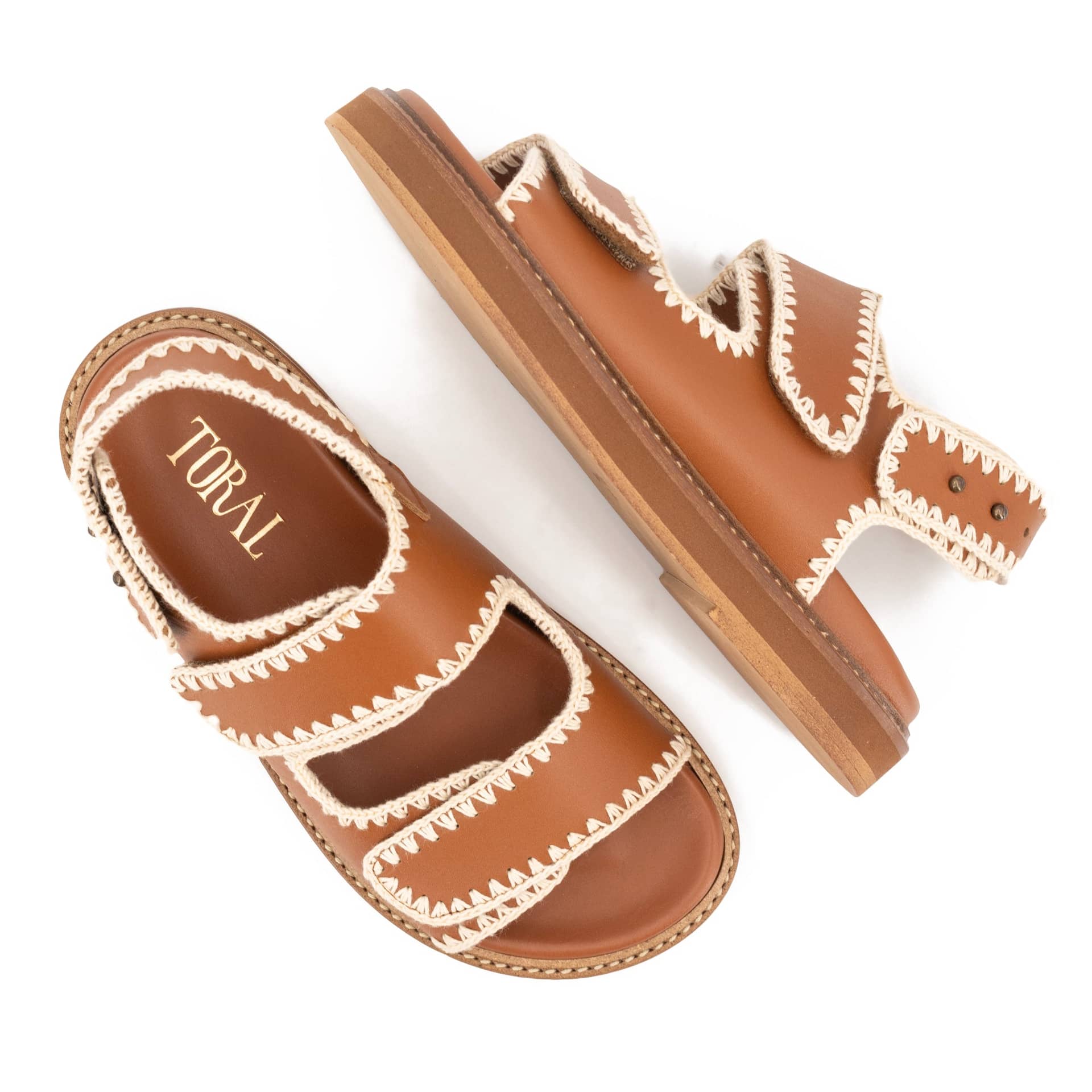 KRISTEN BROWN SANDALS made by Toral