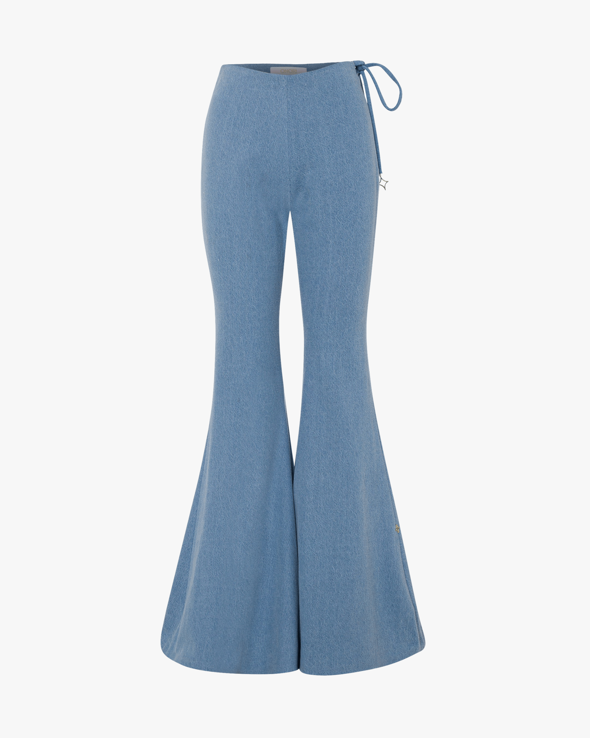 Denim Flared Pants made by ONORI