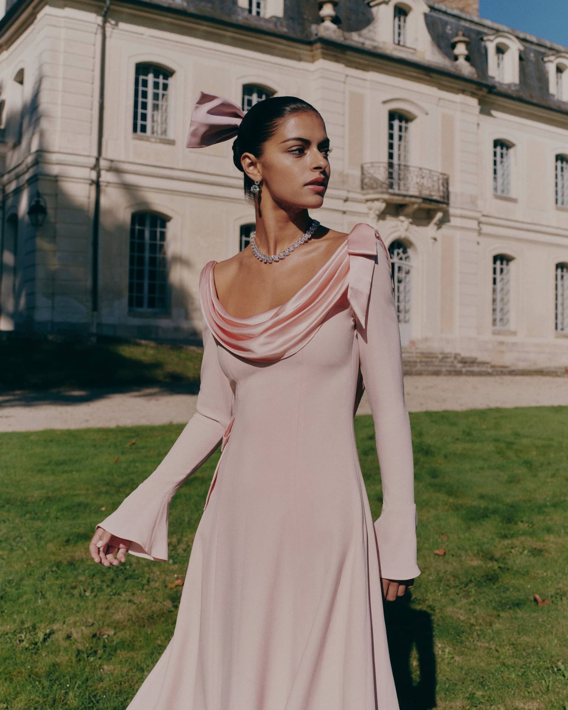 Giselle Dress (Pink) made by Nana Jacqueline