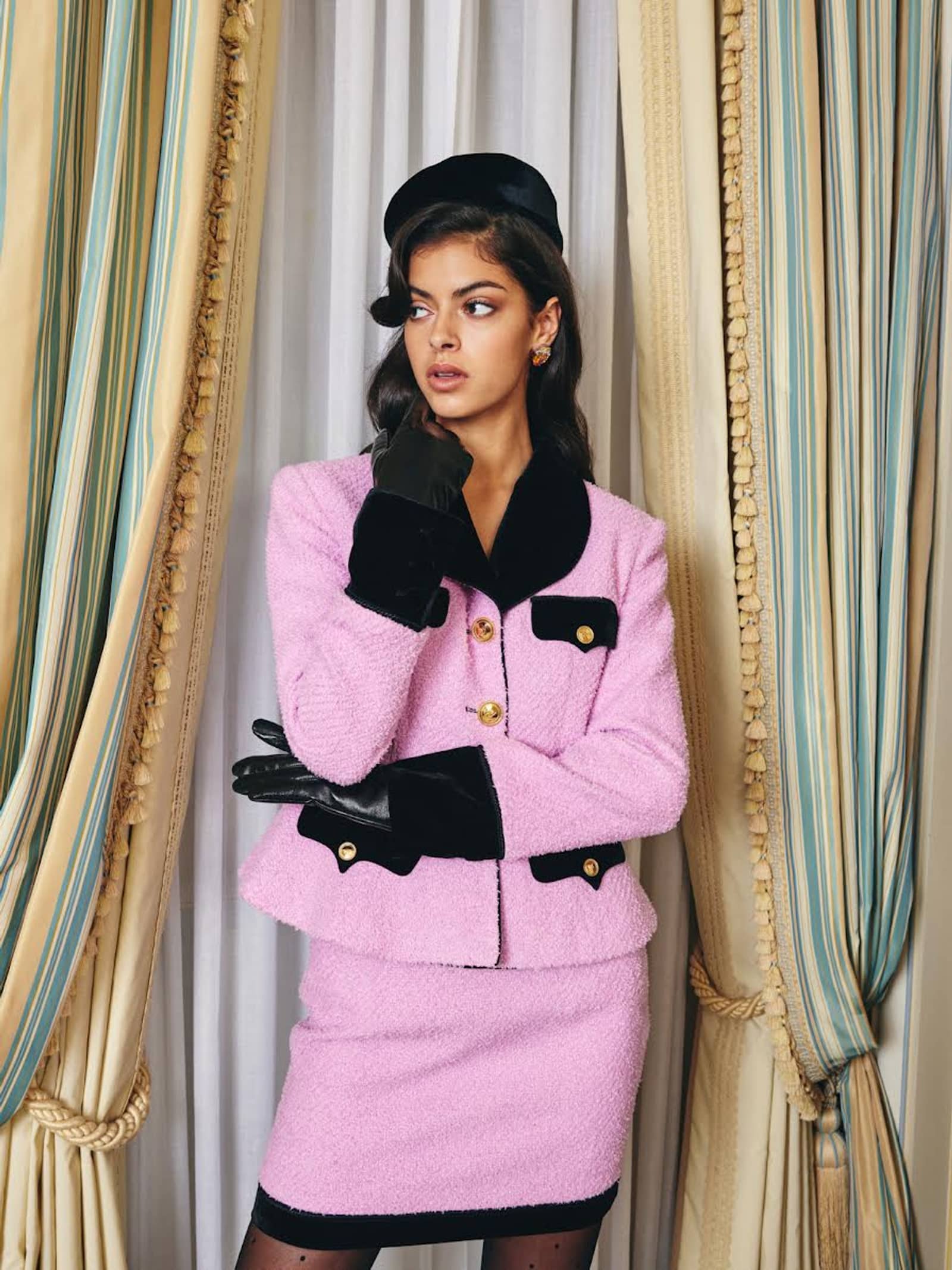 Emma Skirt (Pink) made by Nana Jacqueline