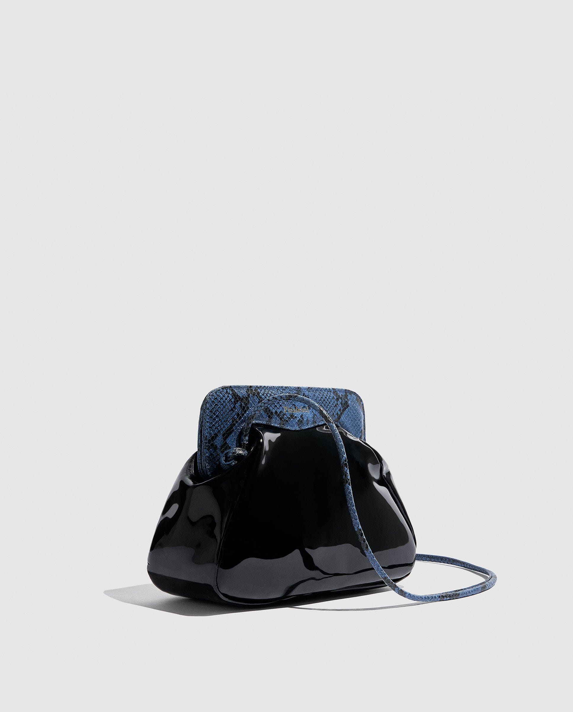 Constanza black patent leather made by Phialebel