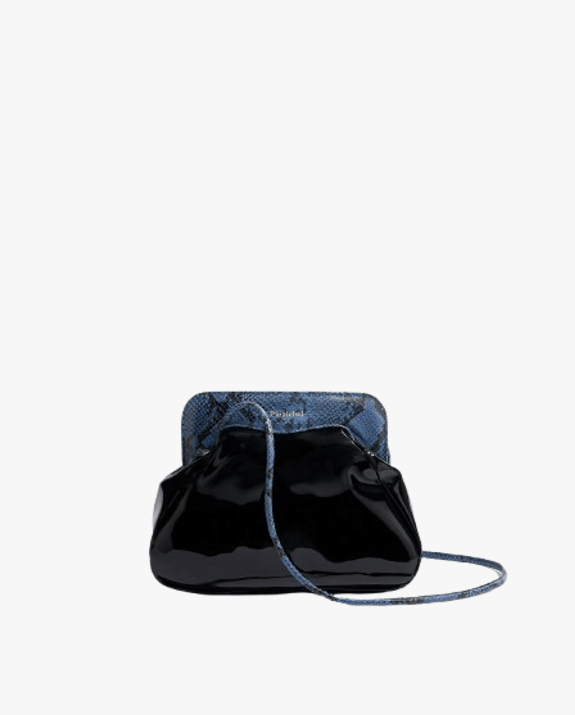 Constanza black patent leather made by Phialebel