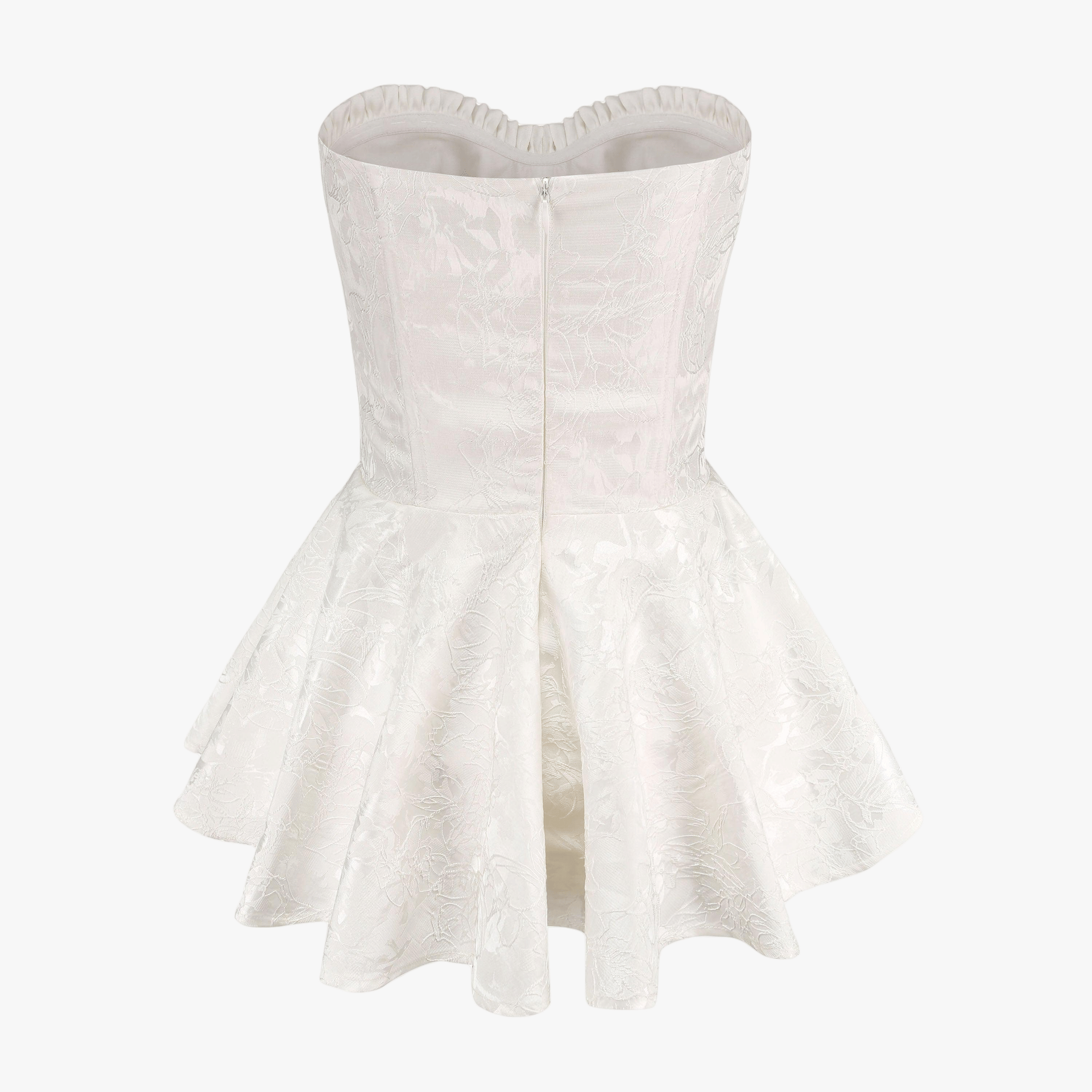 Airina Dress White in White made by Nana Jacqueline