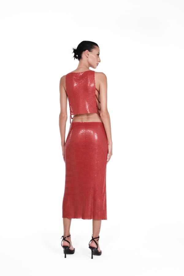 ANTHURIUM DRESS made by NUÉ