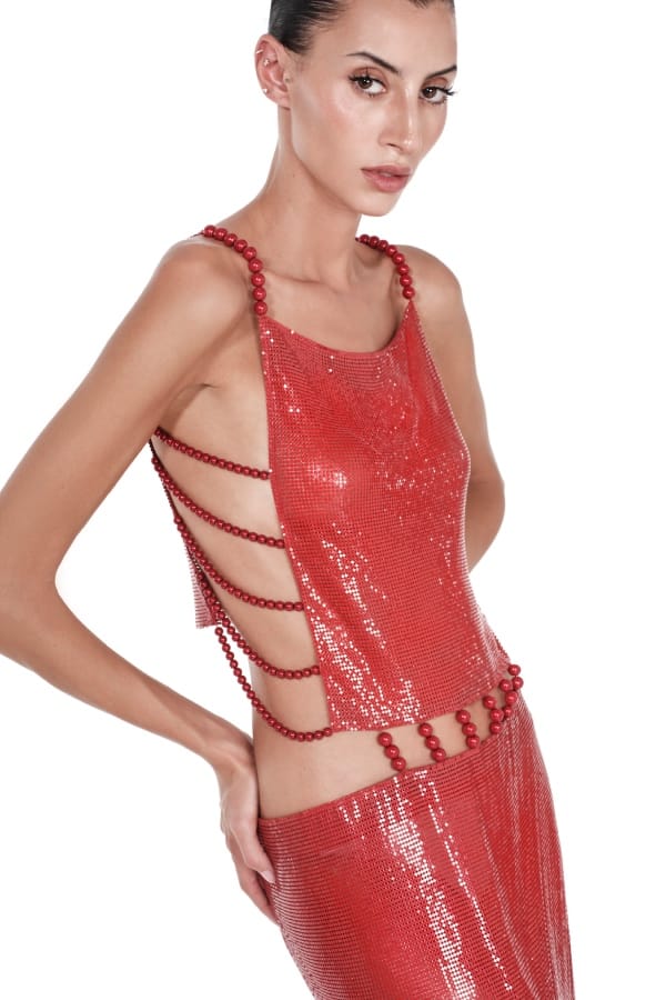 ANTHURIUM DRESS made by NUÉ