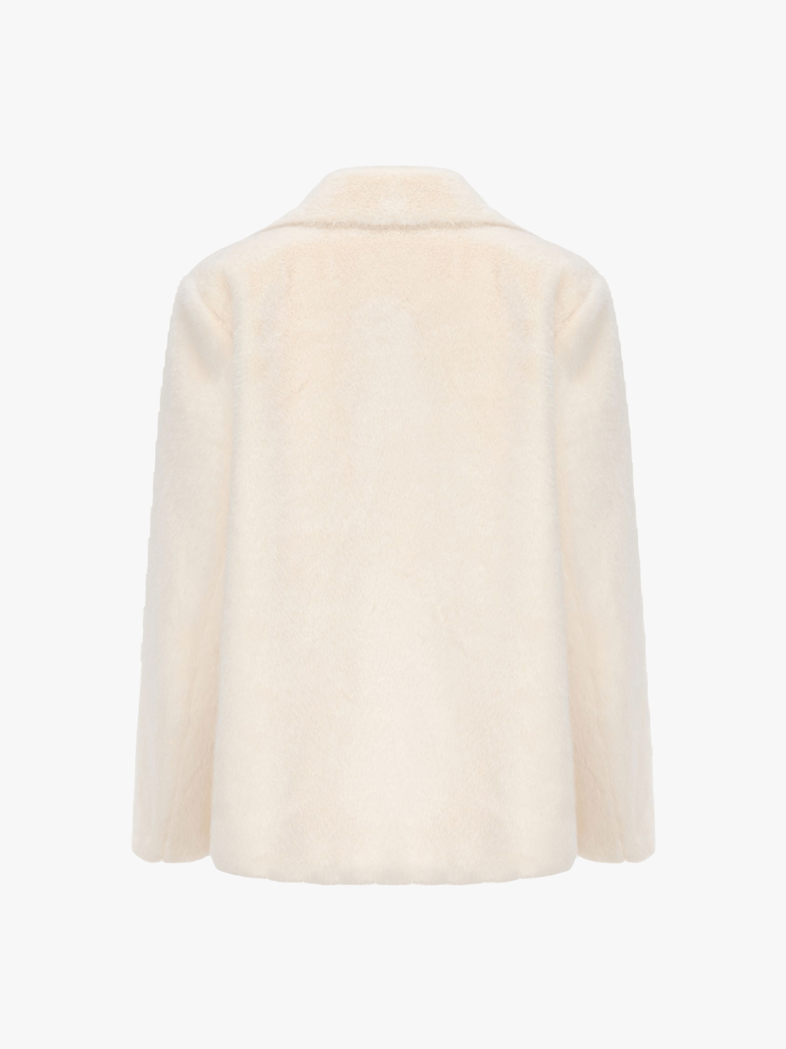 Phoebe Fur Jacket (White) in White made by Nana Jacqueline