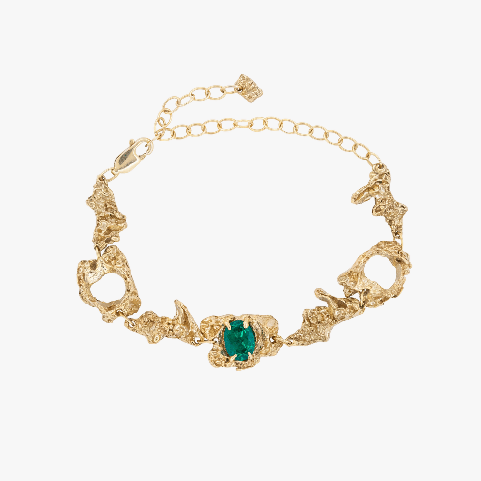 Hira Emerald Bracelet made by Loveness Lee