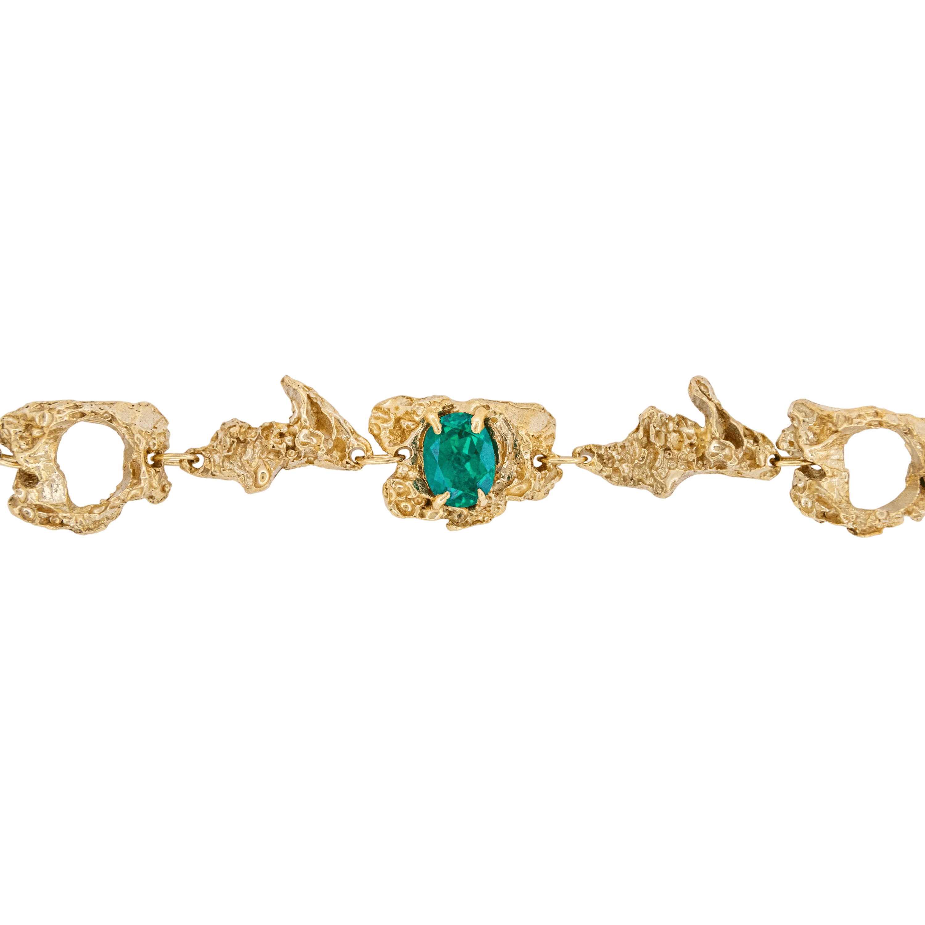 Hira Emerald Bracelet made by Loveness Lee
