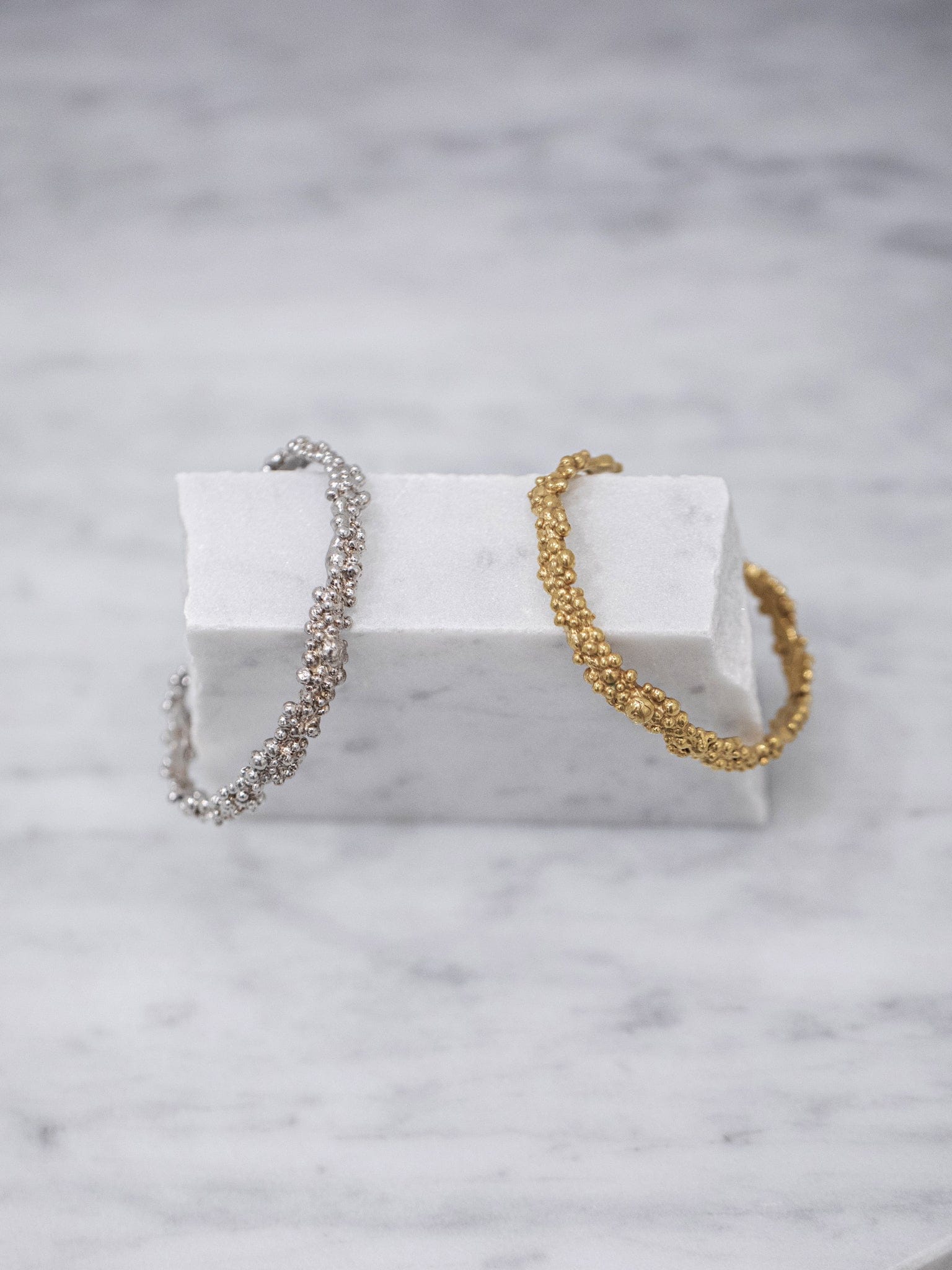 Céleste Deux Bracelet Gold in Gold made by Eva Remenyi