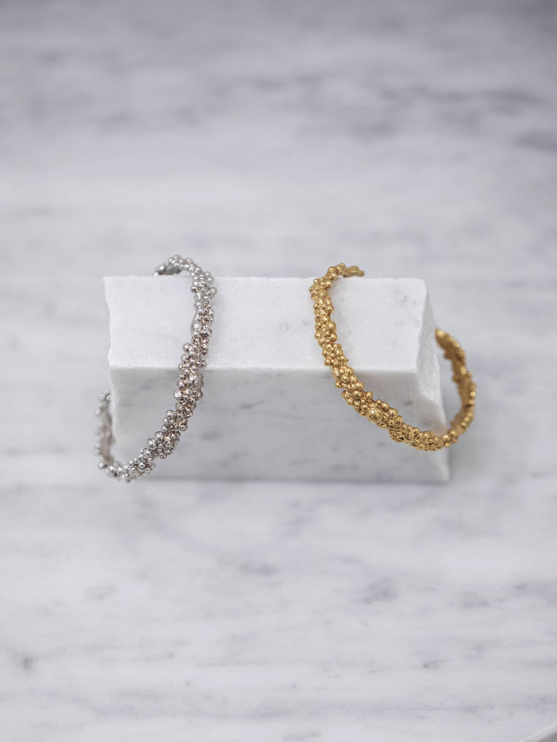 Céleste Deux Bracelet Gold in Gold made by Eva Remenyi