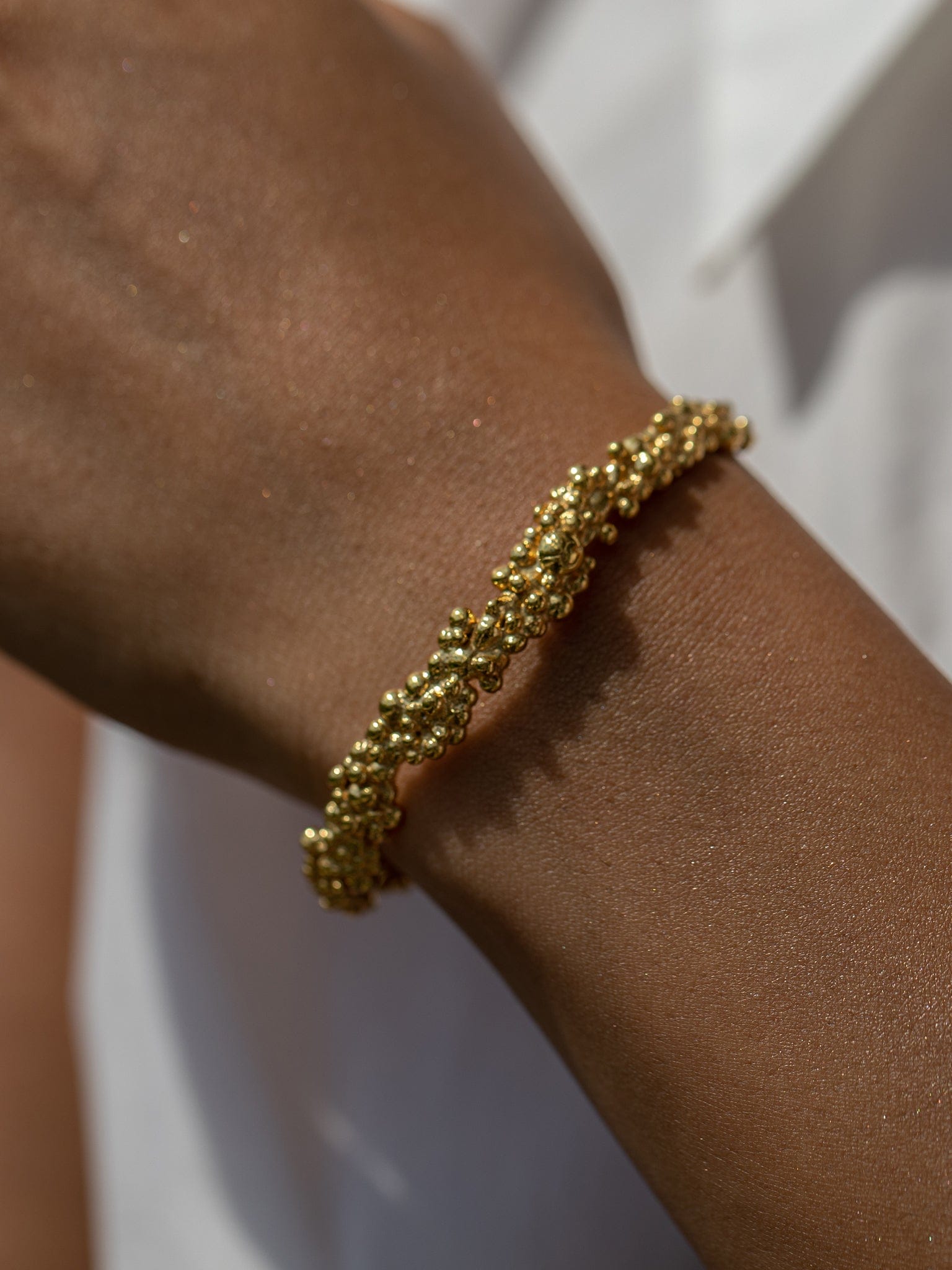 Céleste Deux Bracelet Gold in Gold made by Eva Remenyi