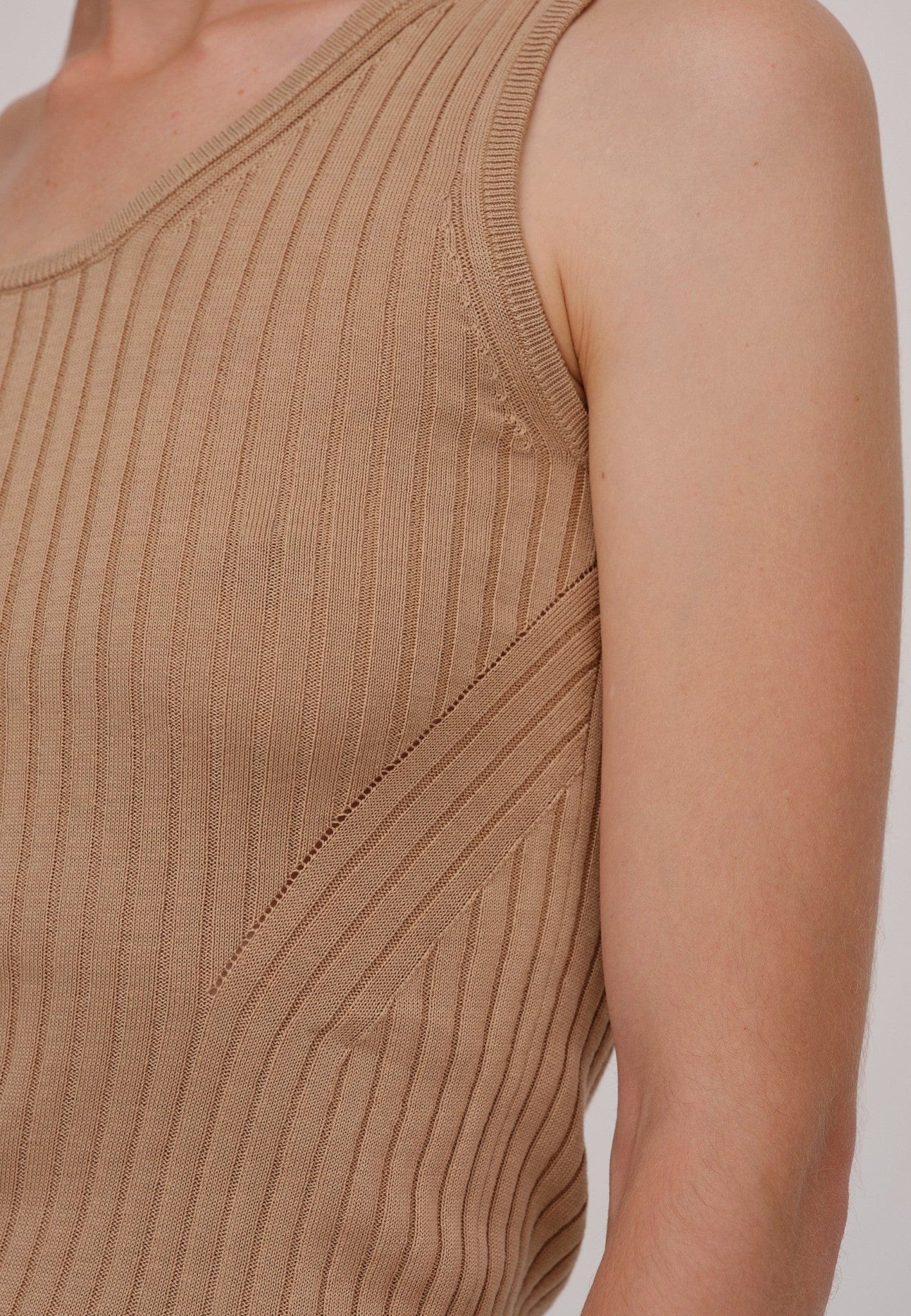 Tripa Knit top - Croissant made by HERSKIND