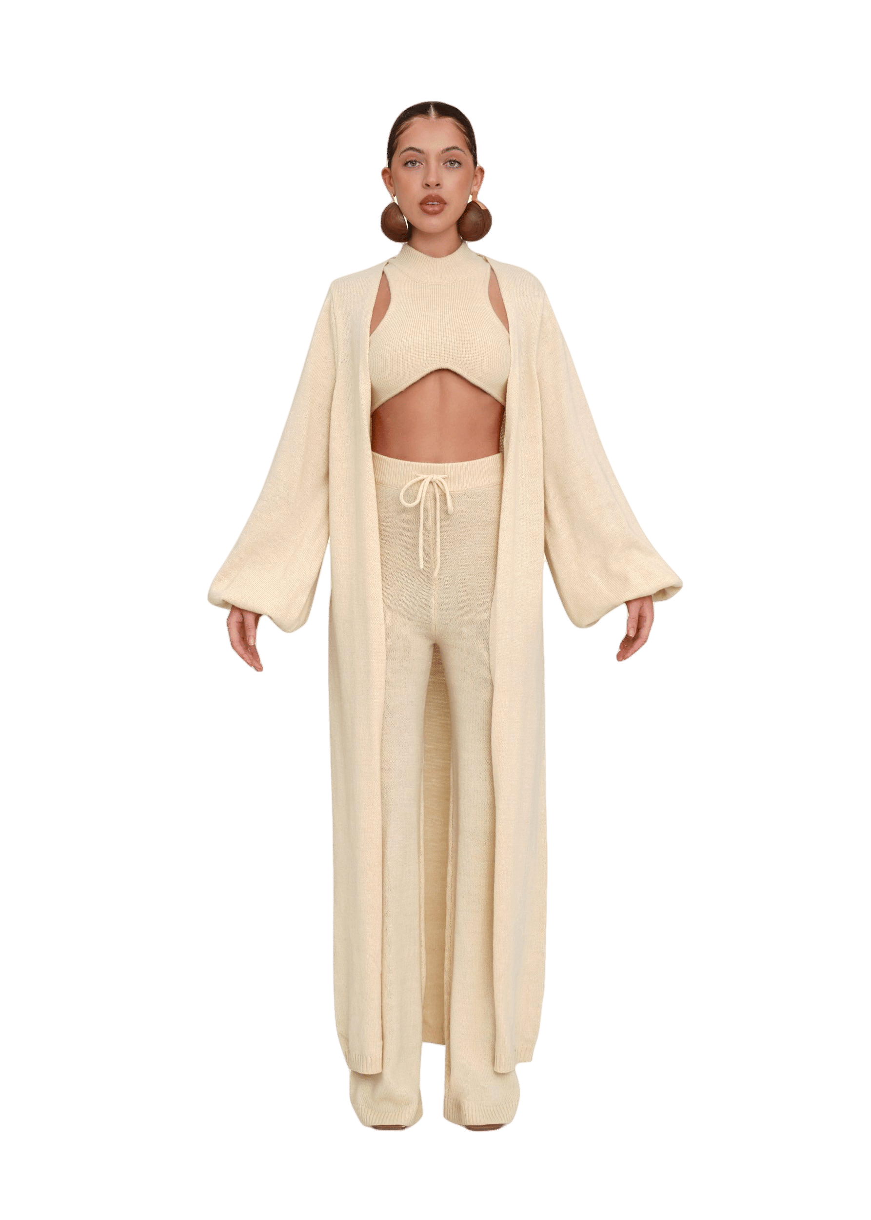 ALLY TUSK KNIT SWEATER made by Andrea Iyamah