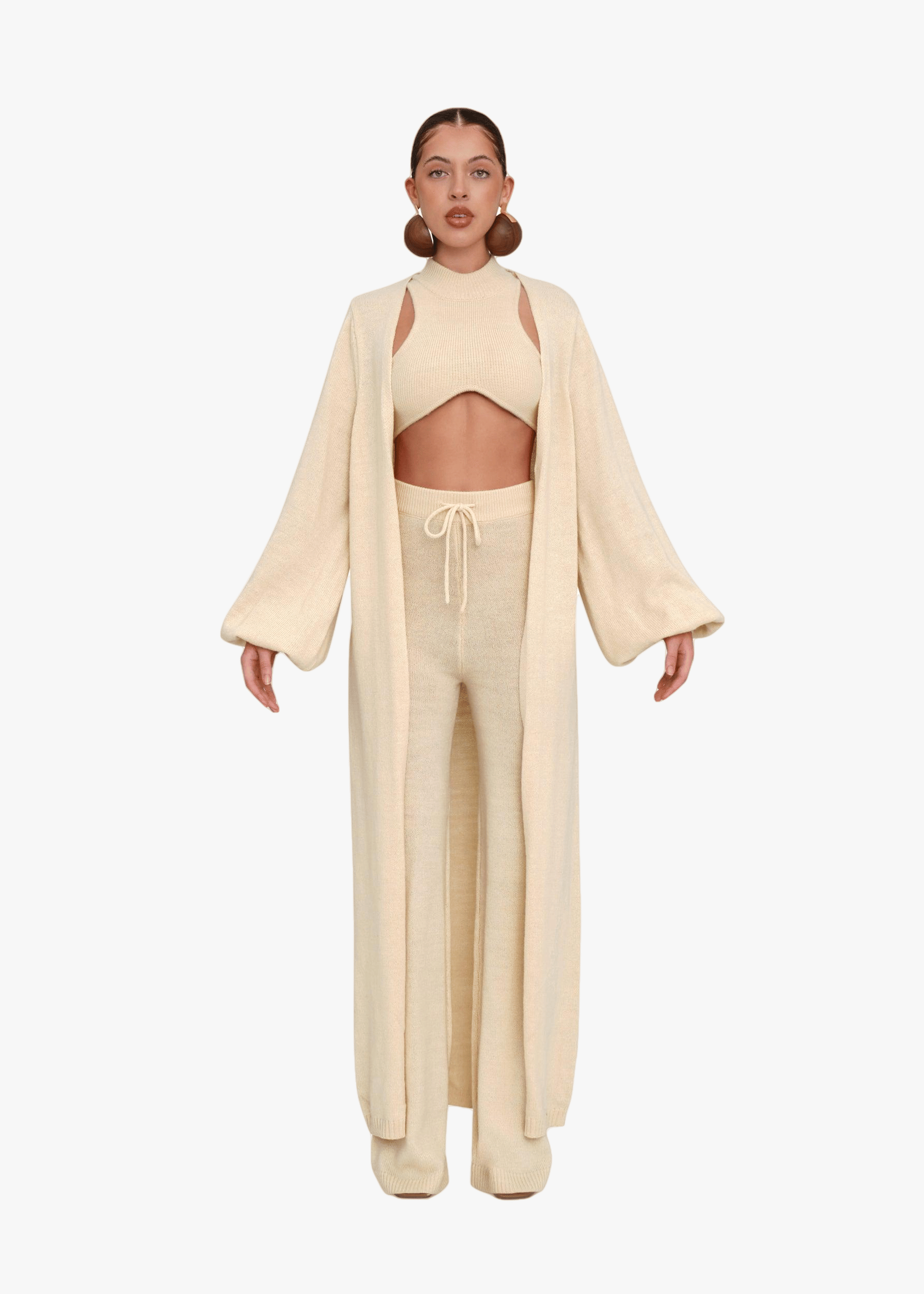 ALLY TUSK KNIT SWEATER made by Andrea Iyamah