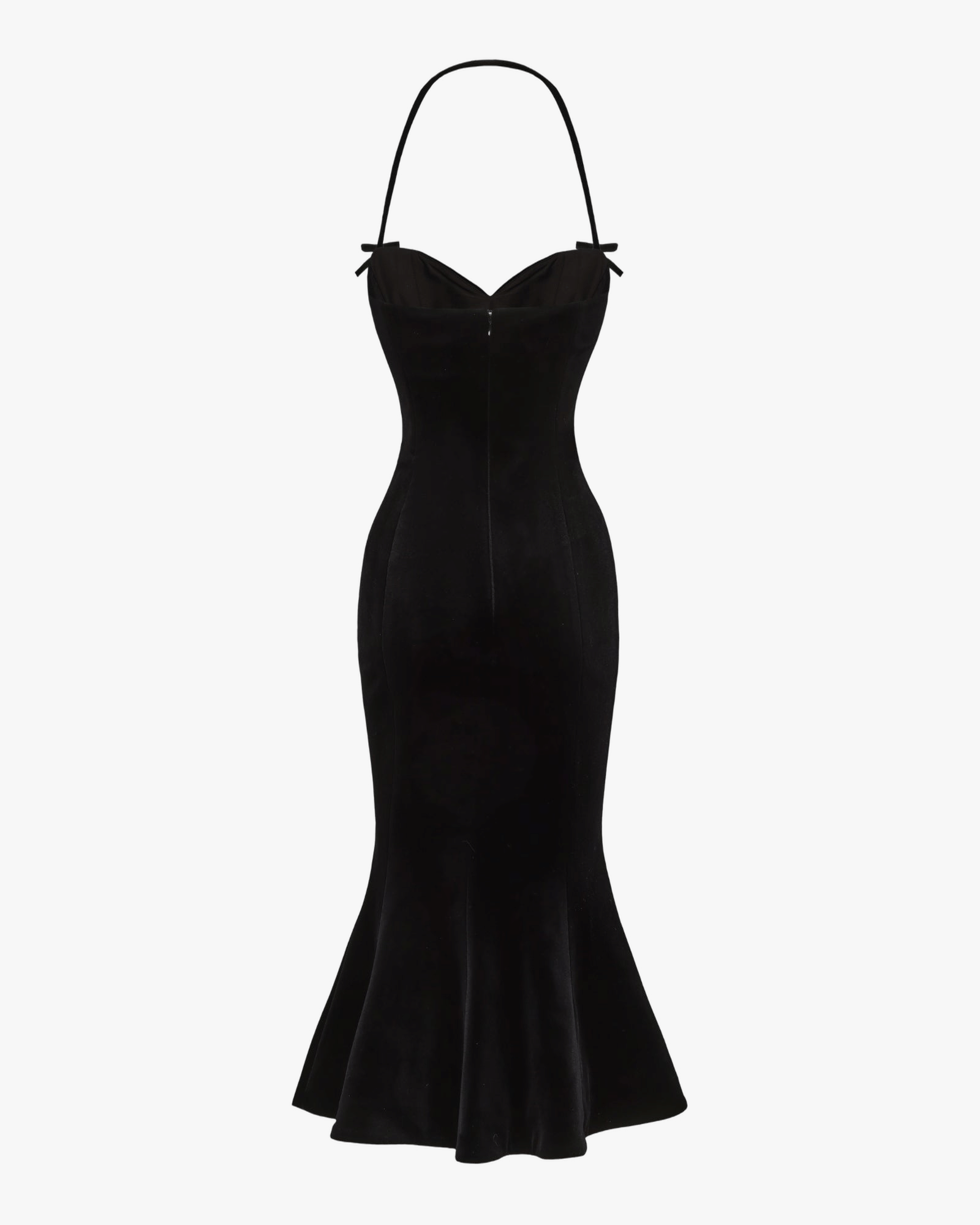 Althea Velvet Maxi Dress (Black) made by Nana Jacqueline