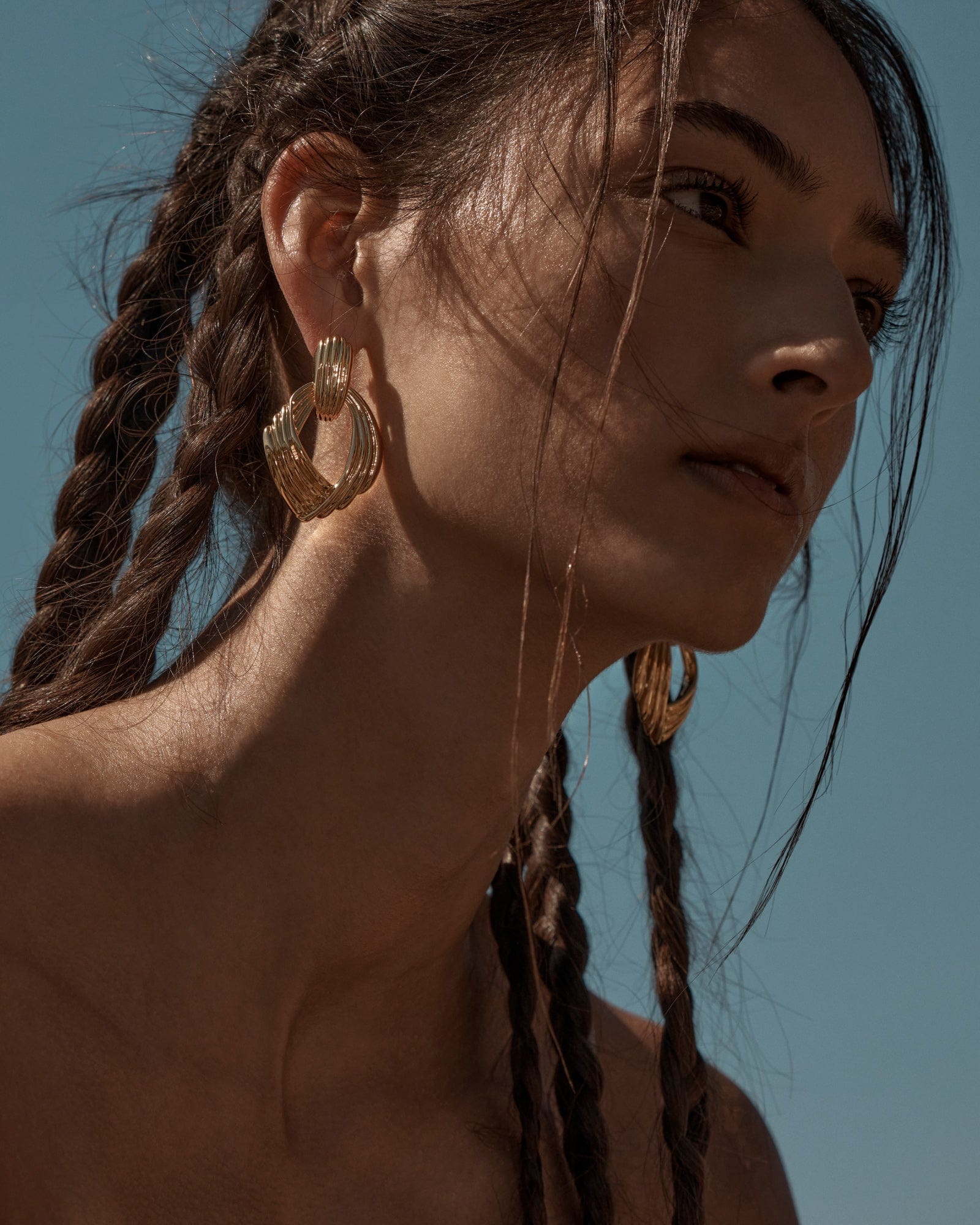 Leif Earrings made by Amber Sceats