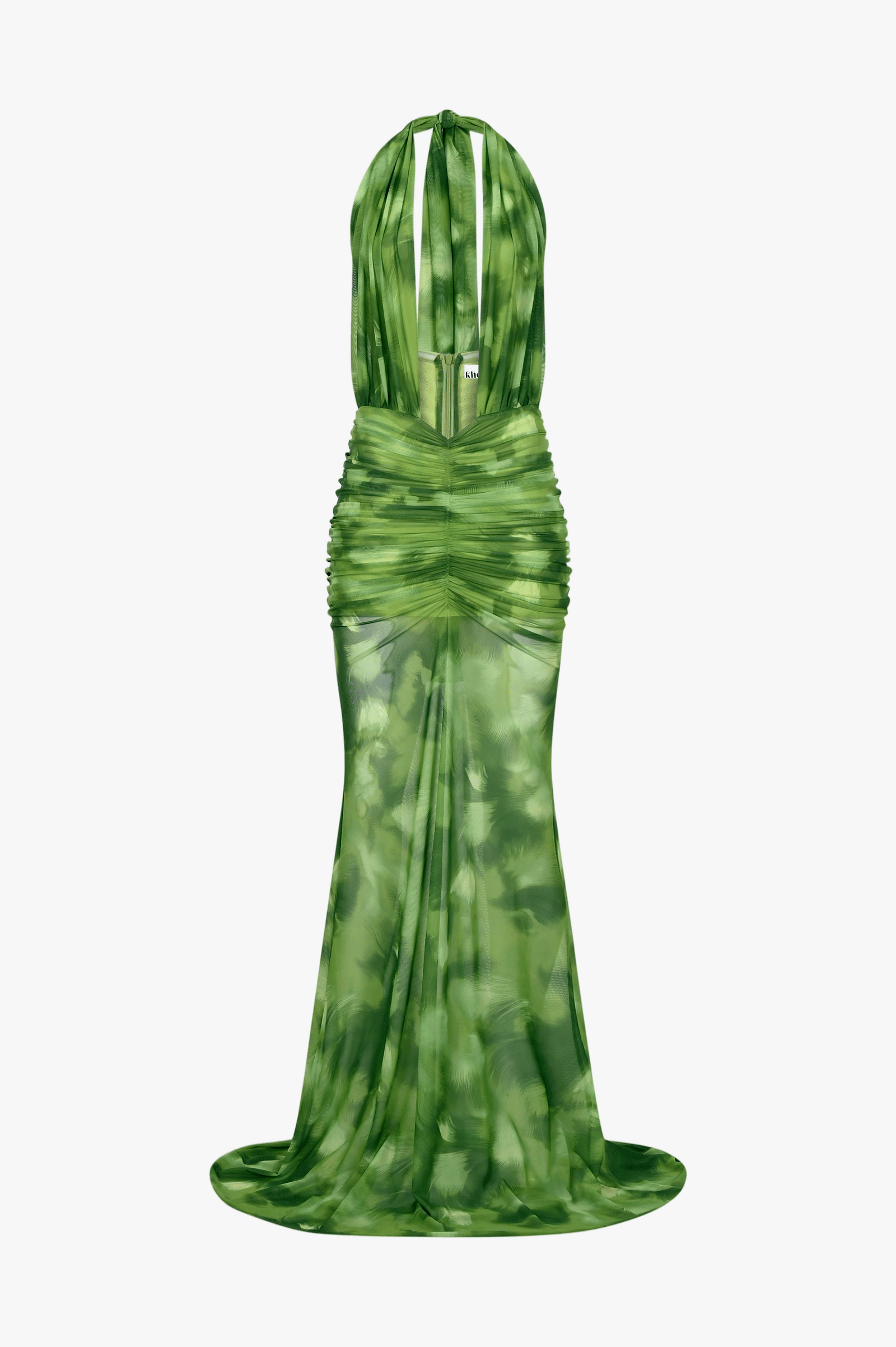 Forbidden Fruit Dress In Green made by Khela