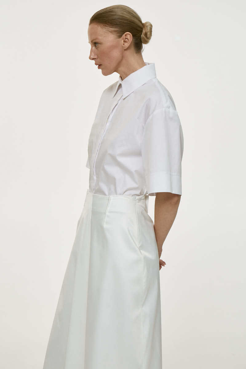 SHIRT “BLUEDOTTLE” made by DELEGAN Clothes