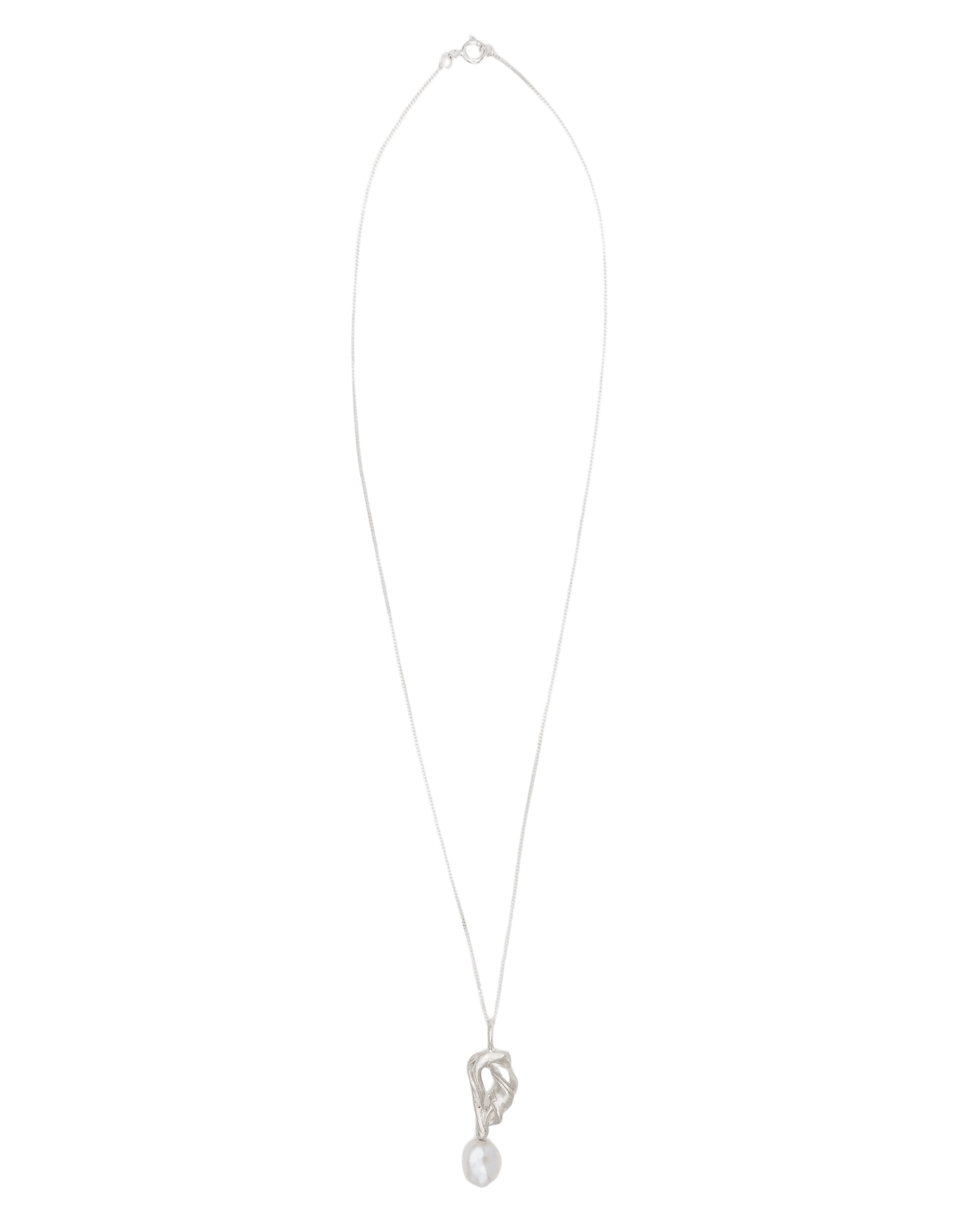 PEROLA CUMARU NECKLACE SILVER made by Carolina De Barros