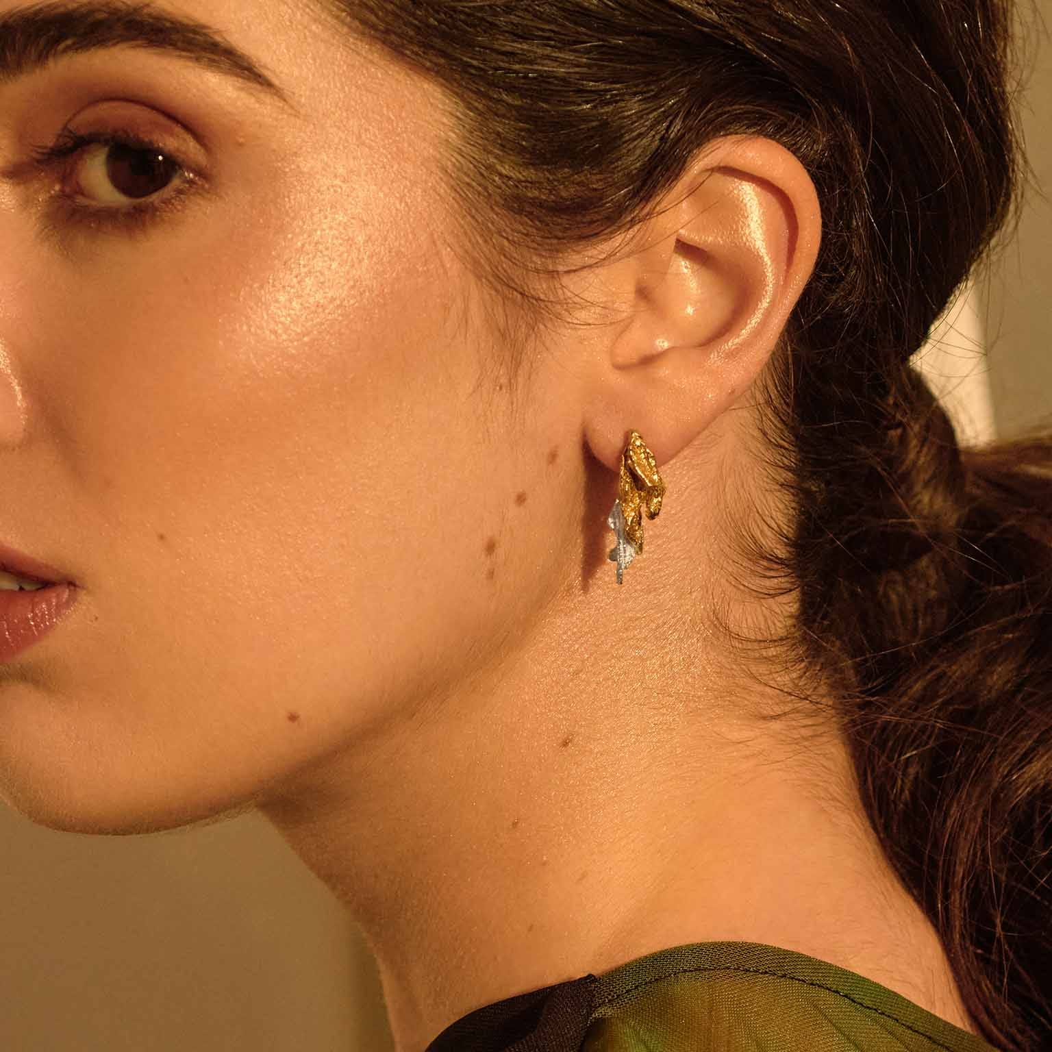Aria Earrings made by Loveness Lee