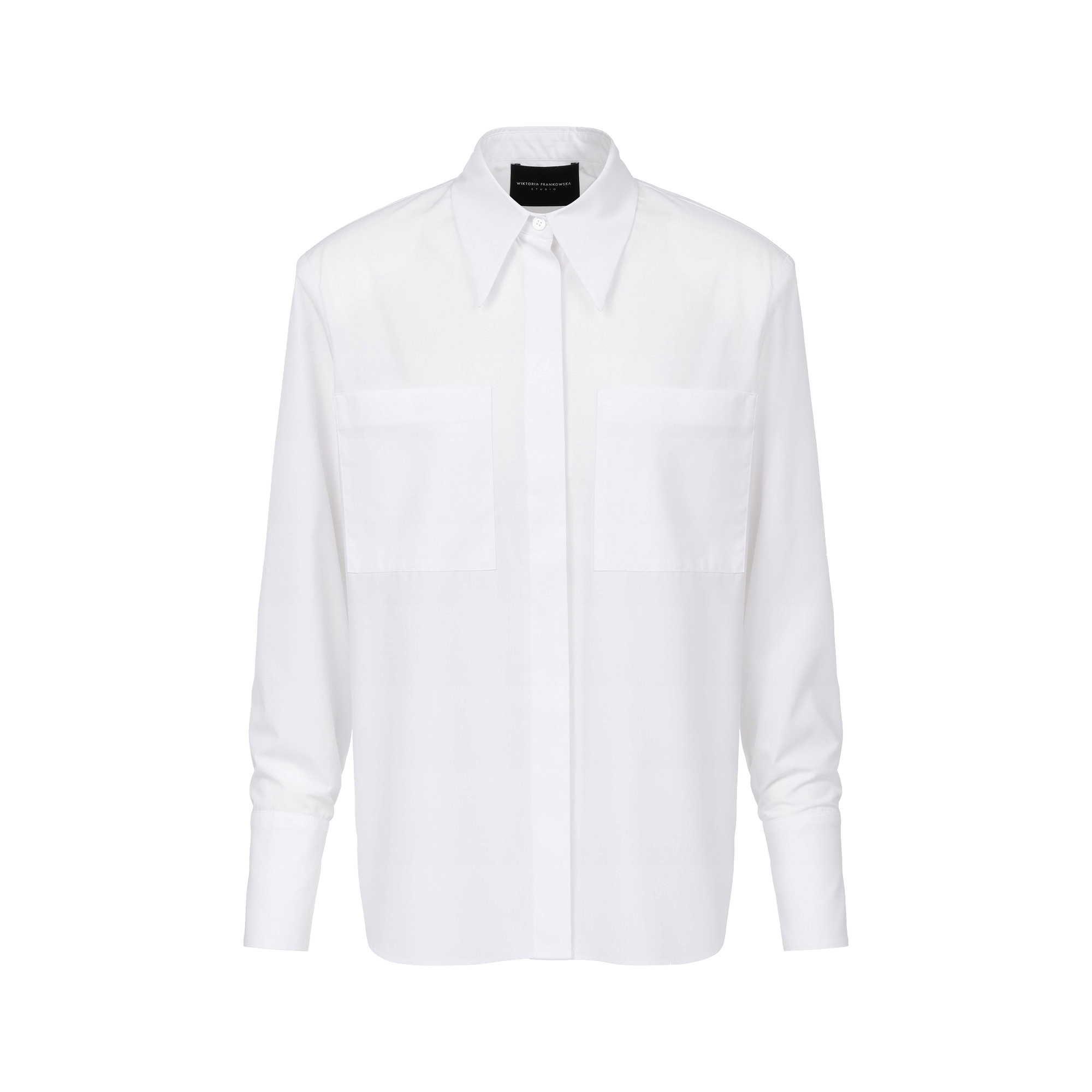 Ocean's Caress white shirt made by Wiktoria Frankowska