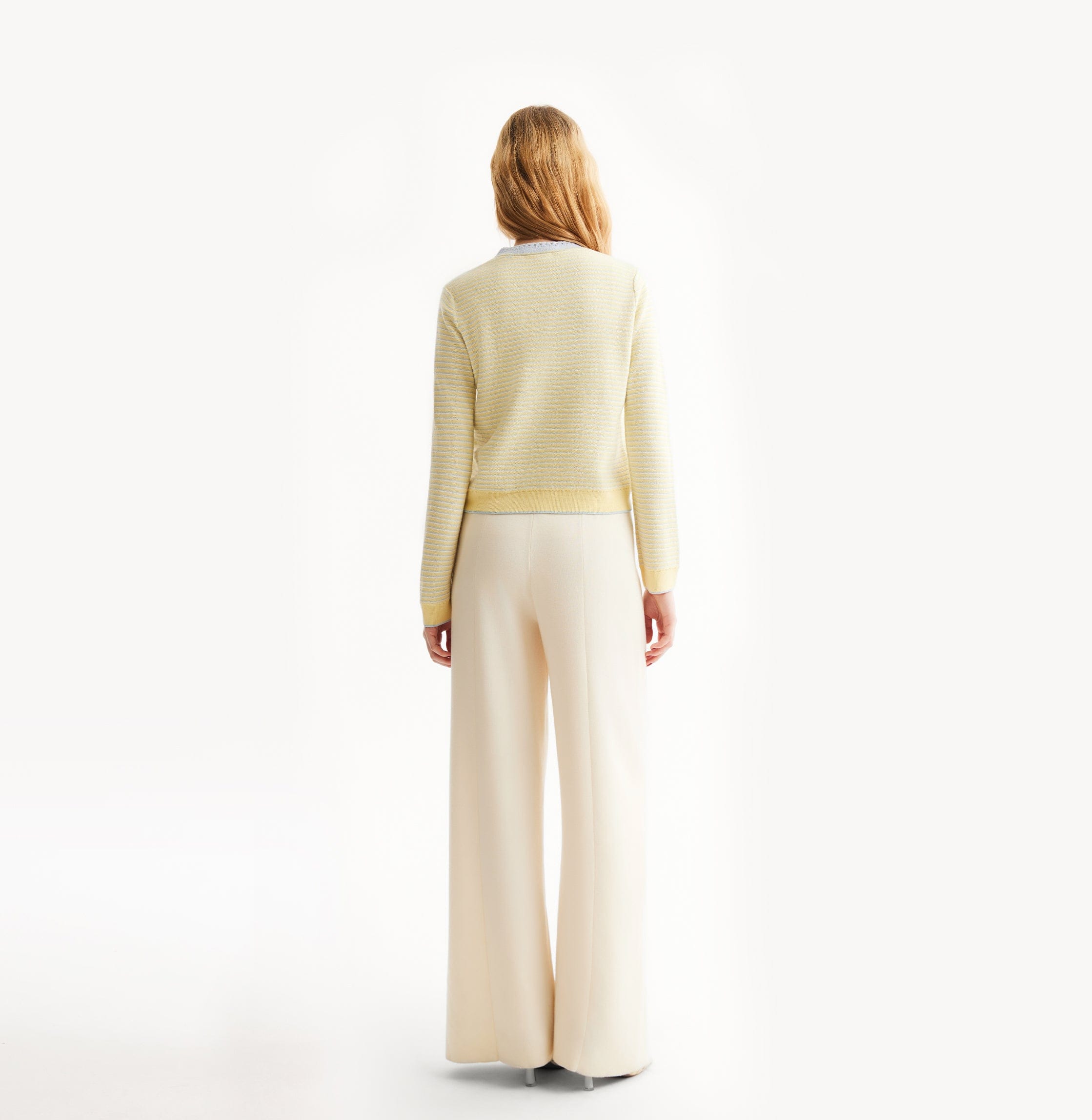 MULTICOLOR STRIPED CARDIGAN made by CRUSH Collection