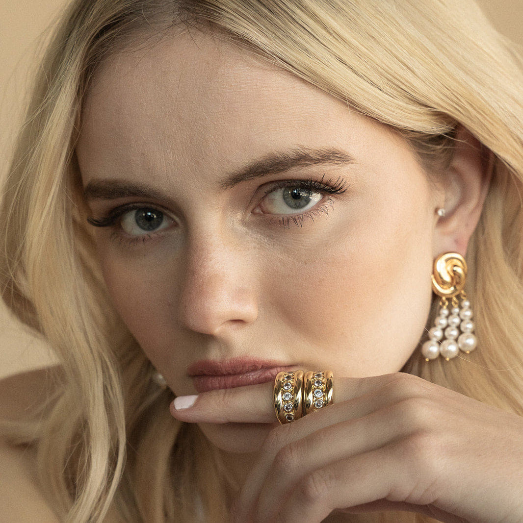 CELESTE EARRINGS made by Zepplin The Label