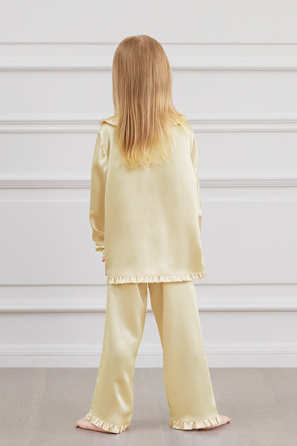 Cloud Silk Kid’s Pajama Set made by MANITO